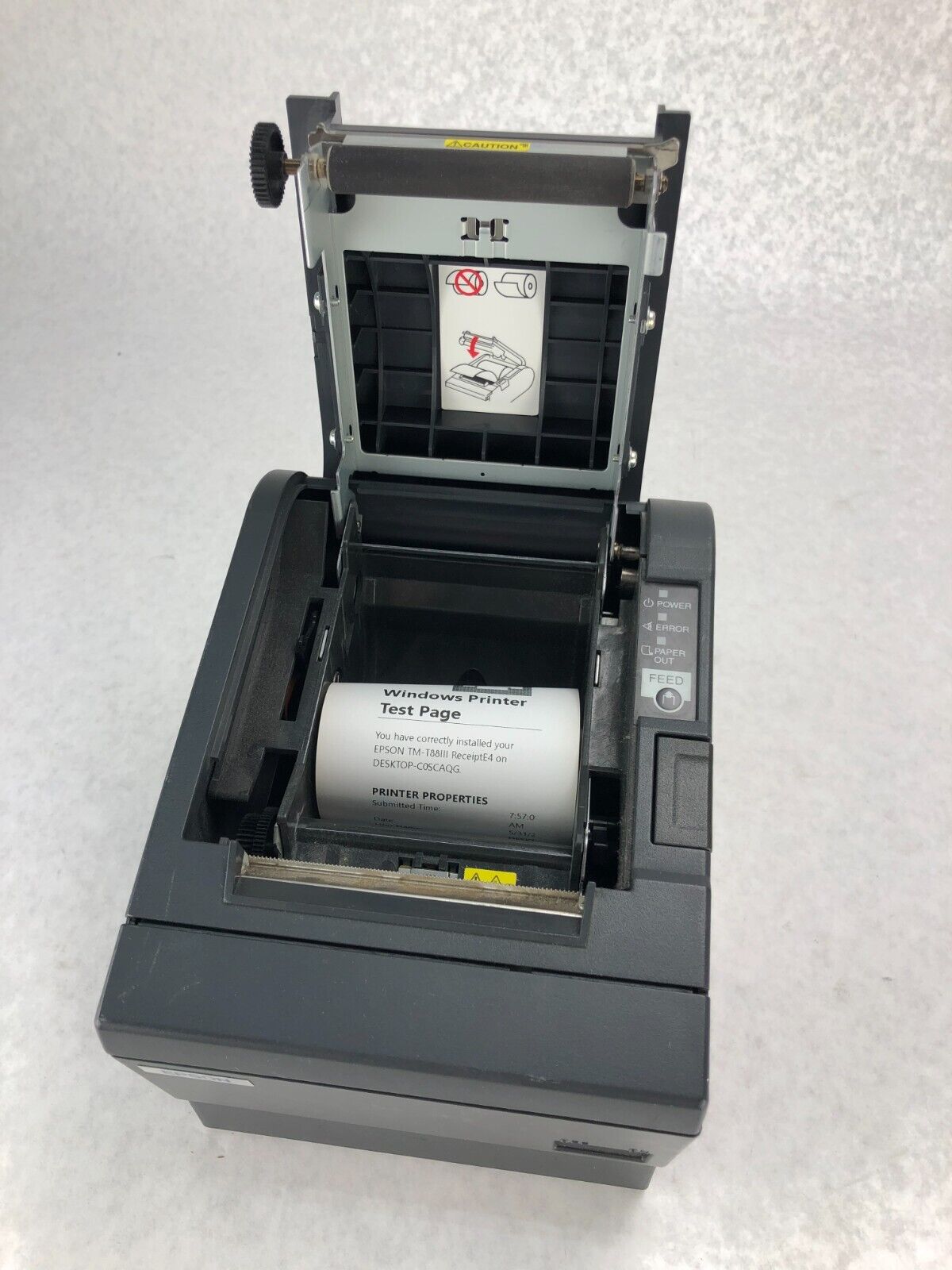 Epson TM-T88IIIP POS Thermal Receipt Printer M129C Parallel No Power Supply