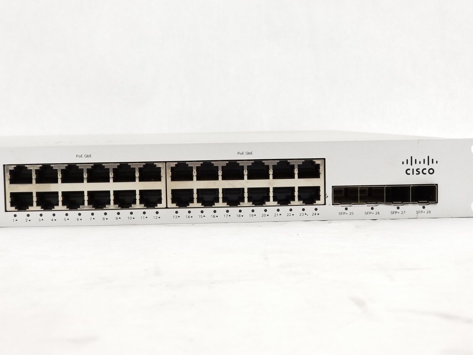 Cisco MS320-24P-hw  Meraki MS320-24P cloud managed 24 port Gigabit PoE unclaimed