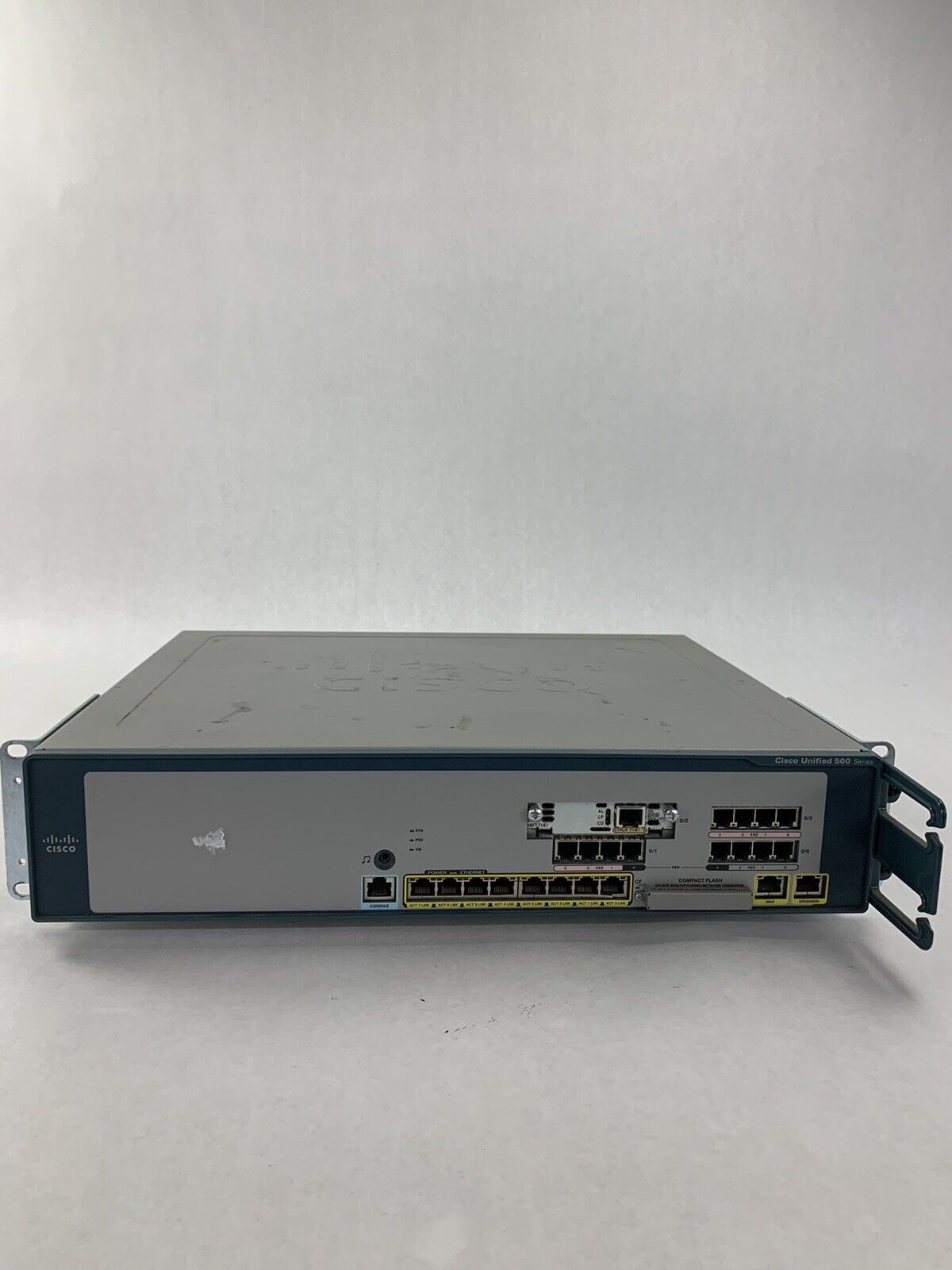 Cisco Unified 500 Series Router UC520-24U-8FXO-K9 No Compact Flash