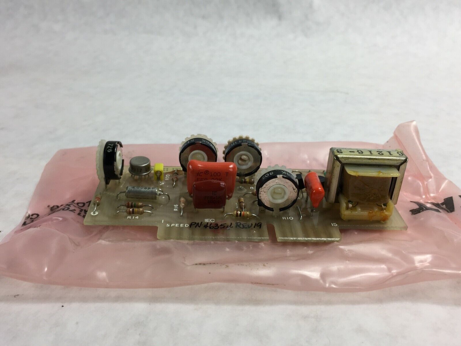 DAMON / IEC P/N 46354 Speed Control Board