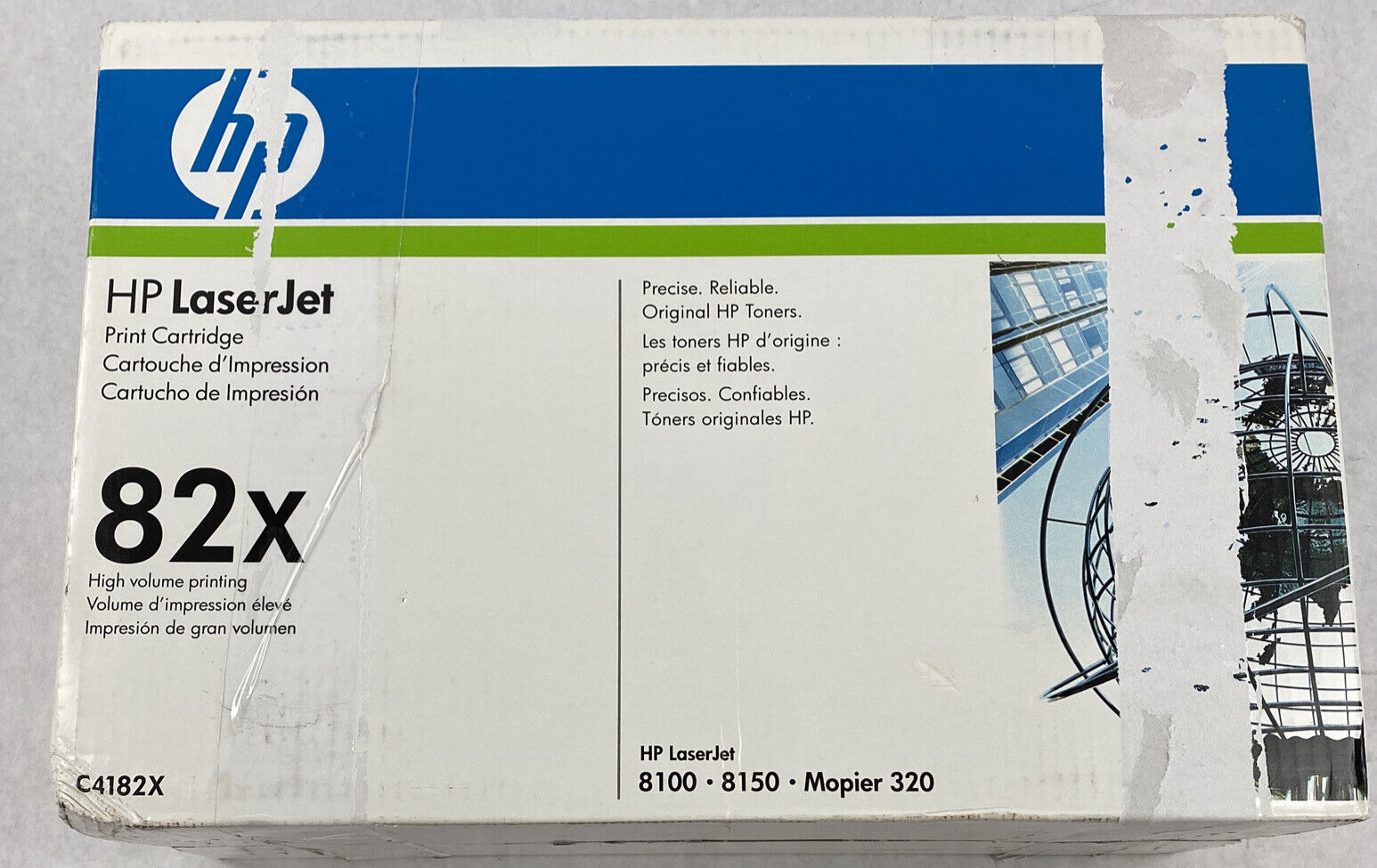 HP C4182X LaserJet 82X Toner Print Cartridge Black SEALED 2008