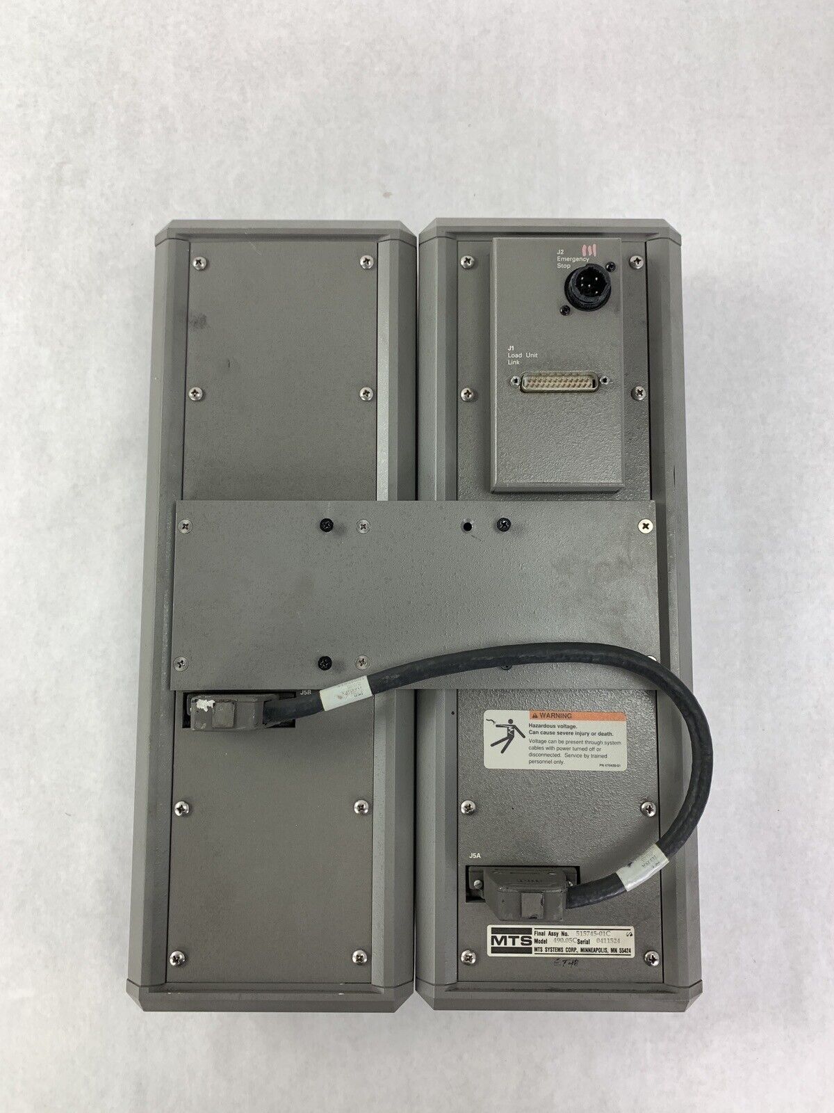 MTS 490.05C Load Control Unit  515745-01C HSM HPS Radial X Y Z Control