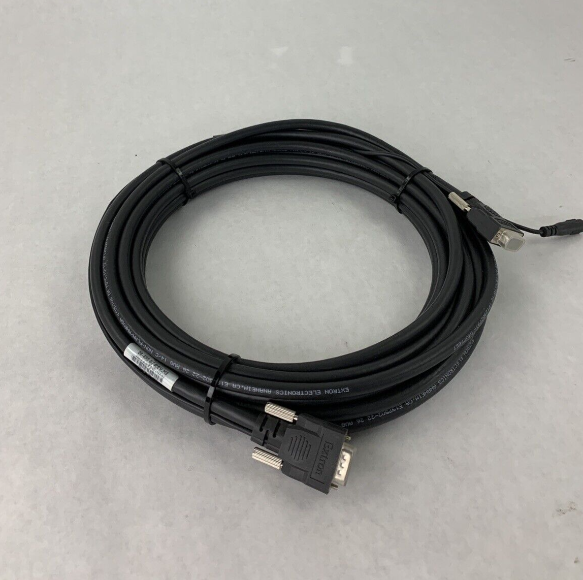 Extron 26-490-07 12 FT VGA MicroHR Audio Ultra Extension Cable E197502-22