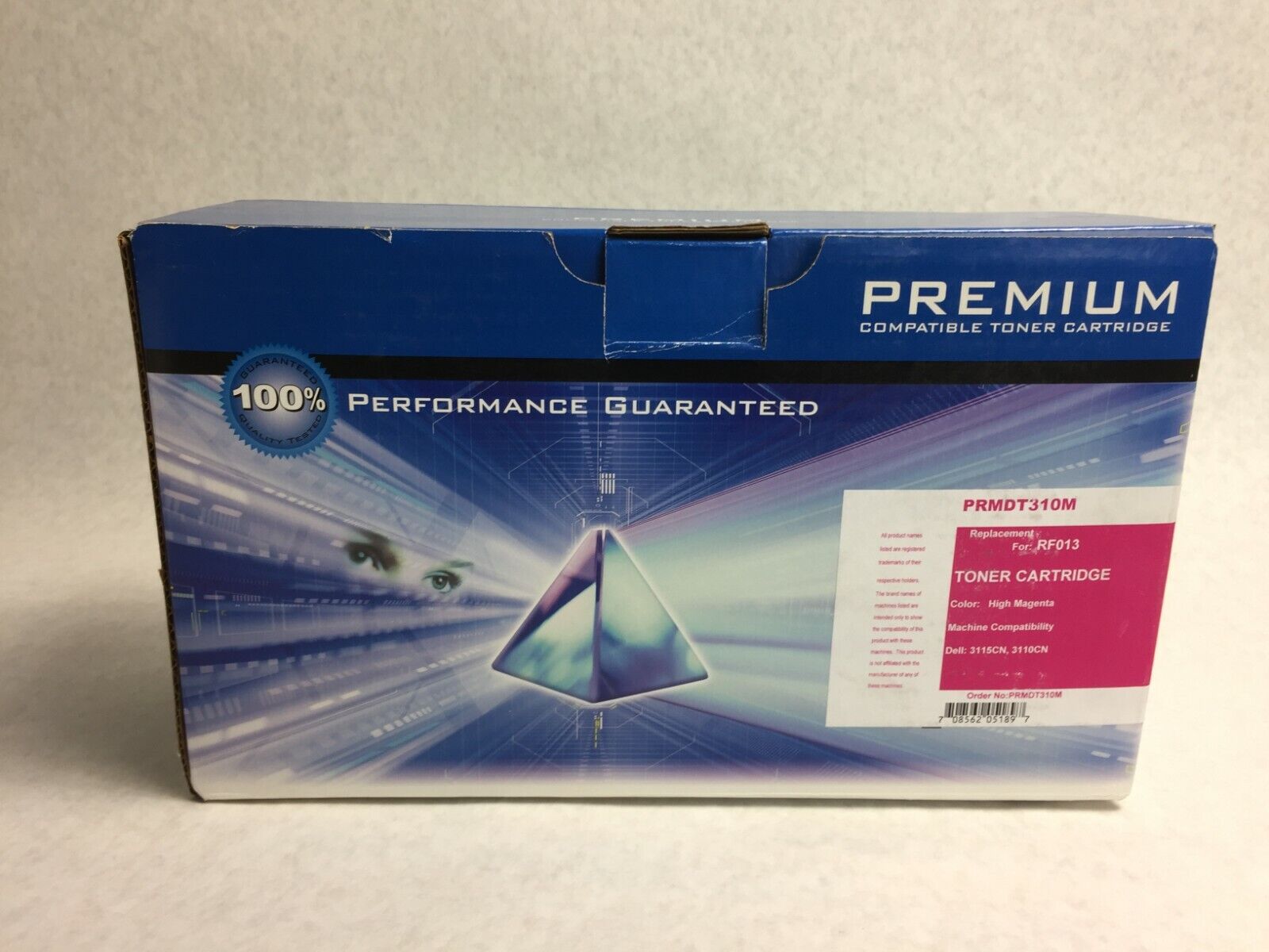 High Magenta Toner Cartridge for Dell Color Laser 3110cn 3115cn RF013