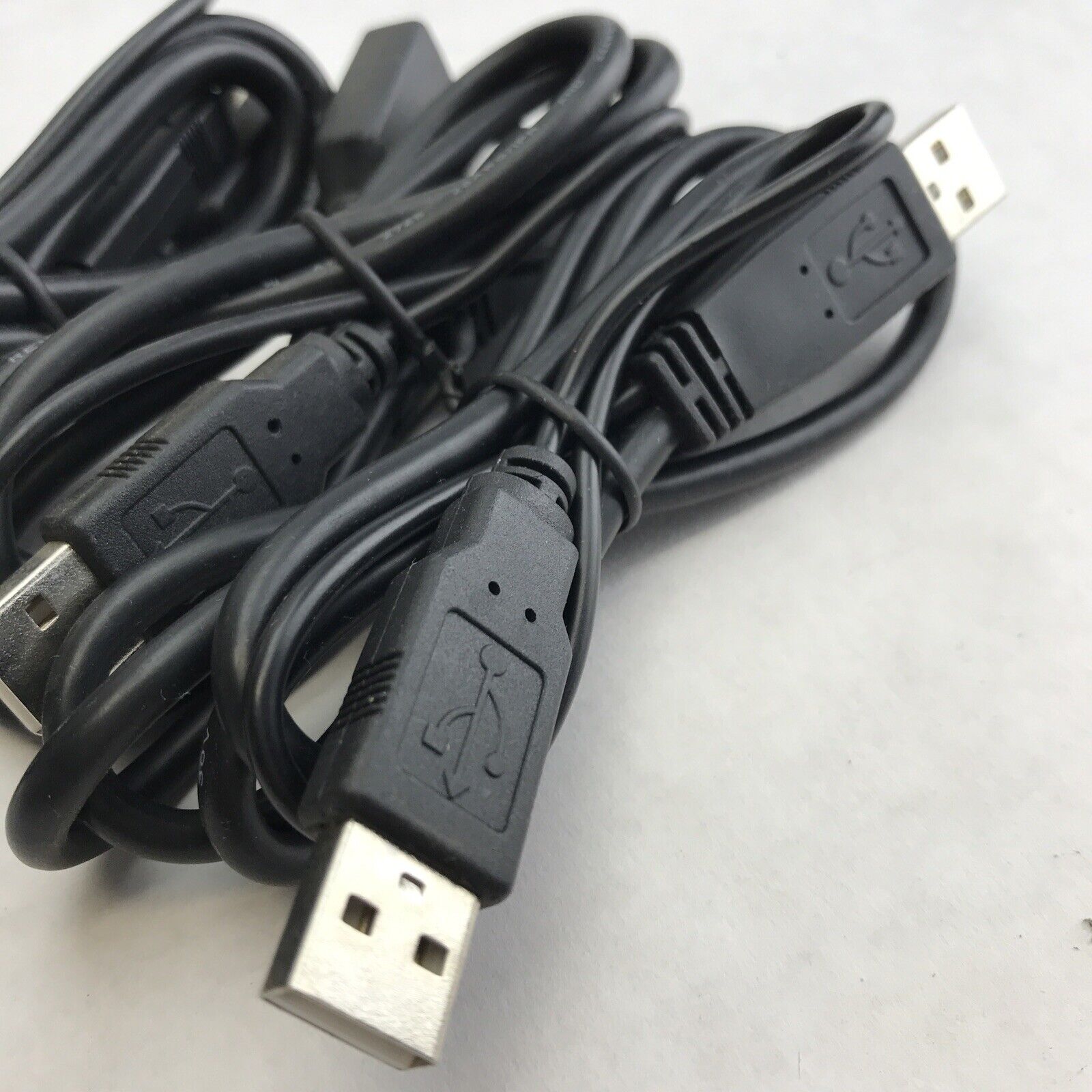 Lot of 46 USB 2.0 Dual Male to Female Power Adapter Y Splitter Cable Extender