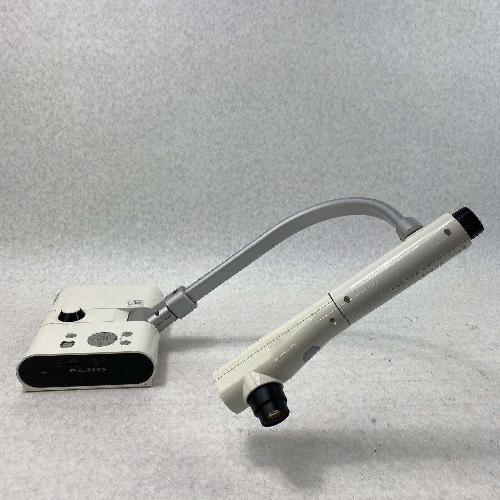 Elmo TT-12RX document camera visual presenter some cracks WITHOUT AC/DC adapter