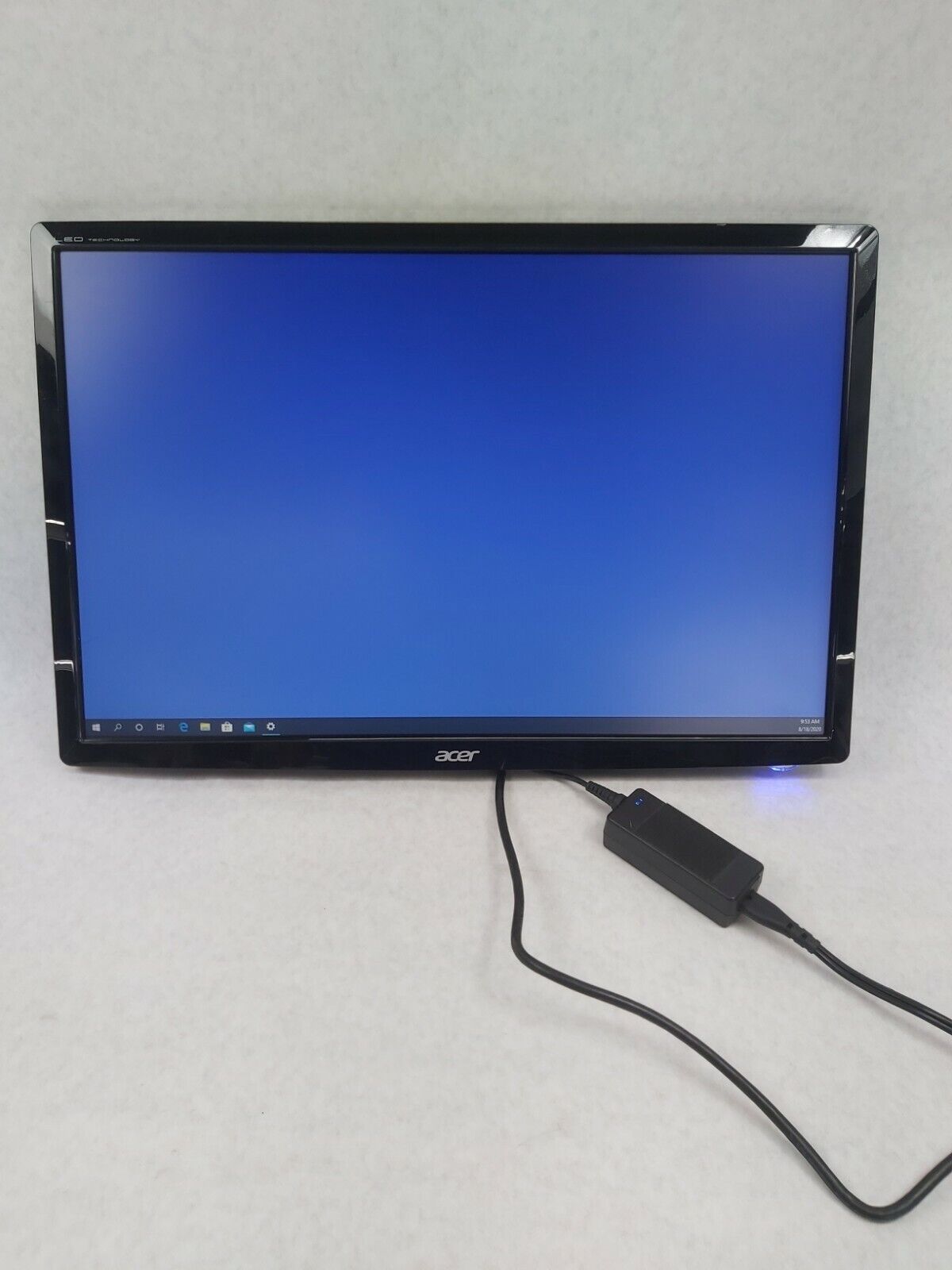 Acer V225WL 22" LCD LED Backlit Widescreen 1680x1050 16:10 5ms Monitor Grade B