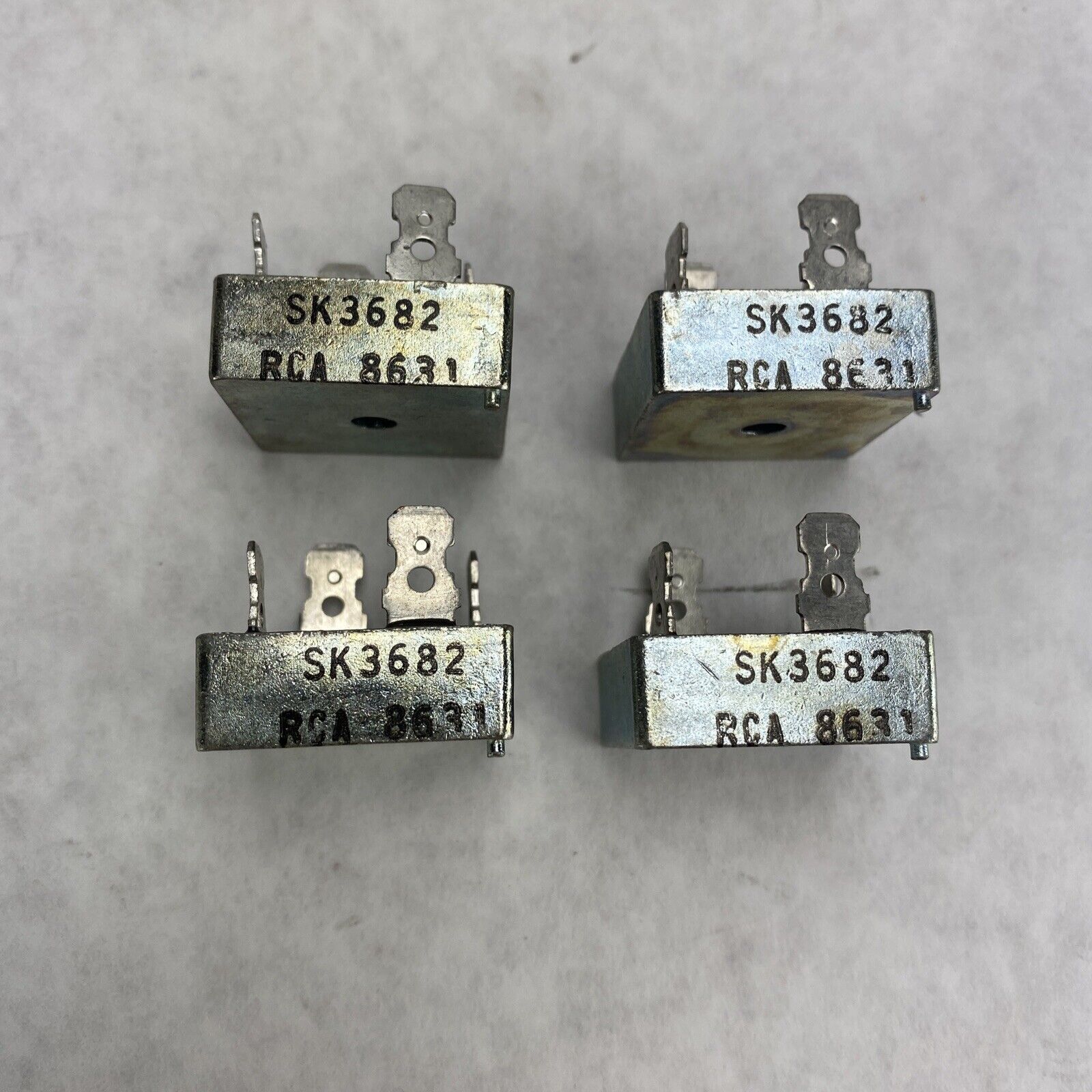 Lot ( 4 ) RCA SK3682 SI Bridge Rectifiers 8631