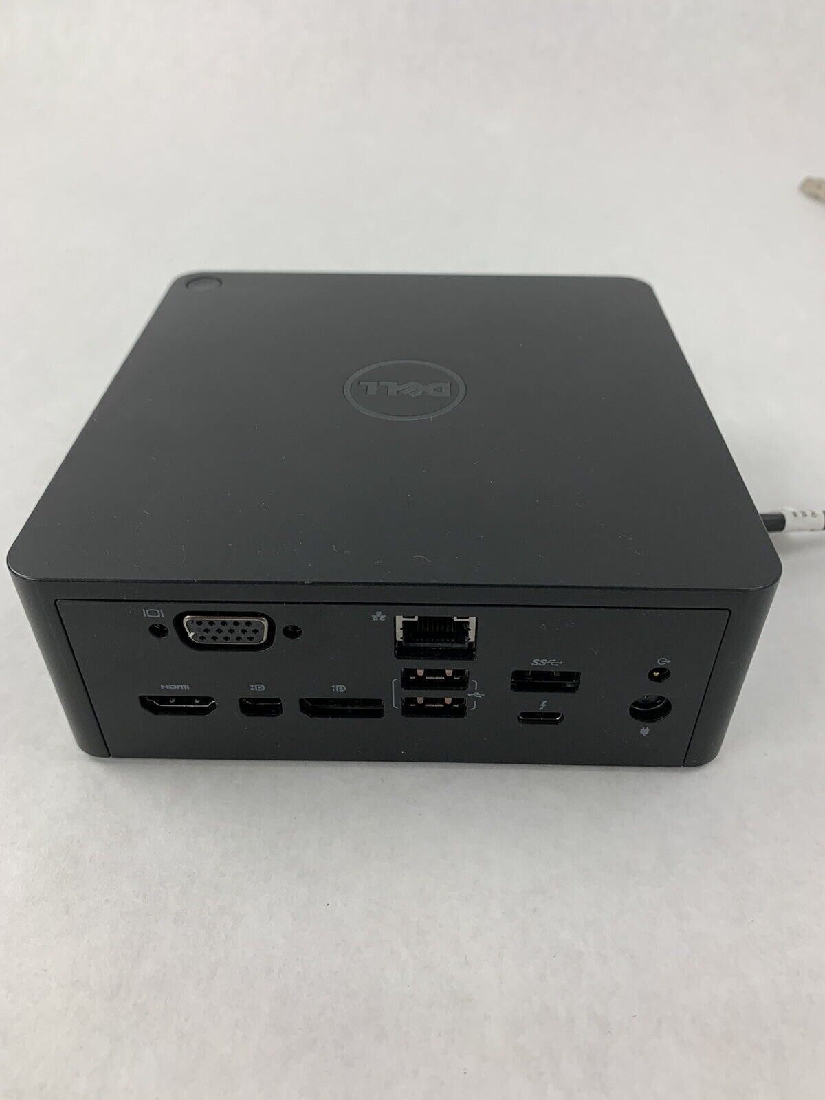 Dell K16A001 USB-C Thunderbolt Dual Docking Station No rubber on end of cord