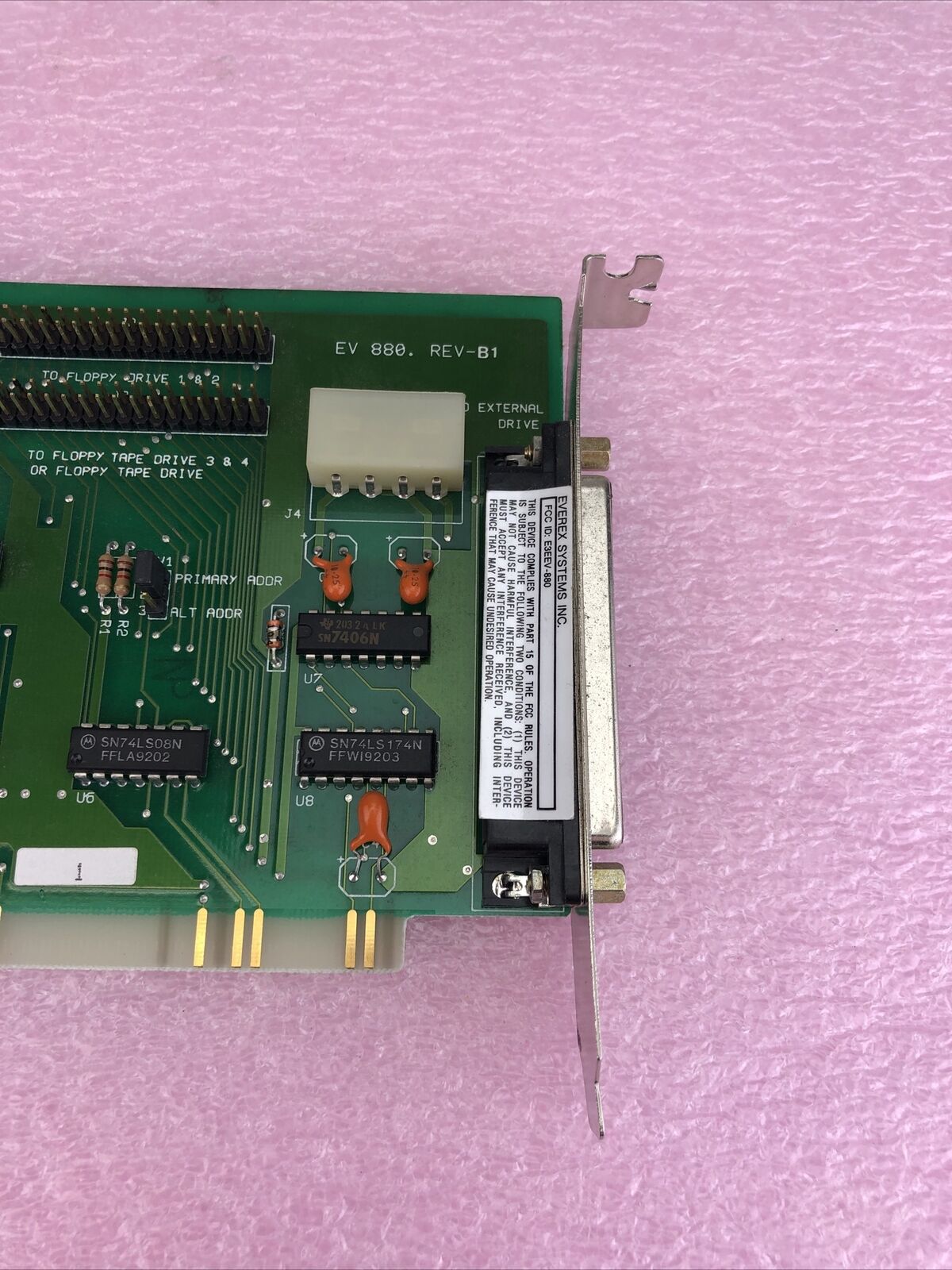 EVEREX PWA-00641-0001 Floppy & Tape Controller