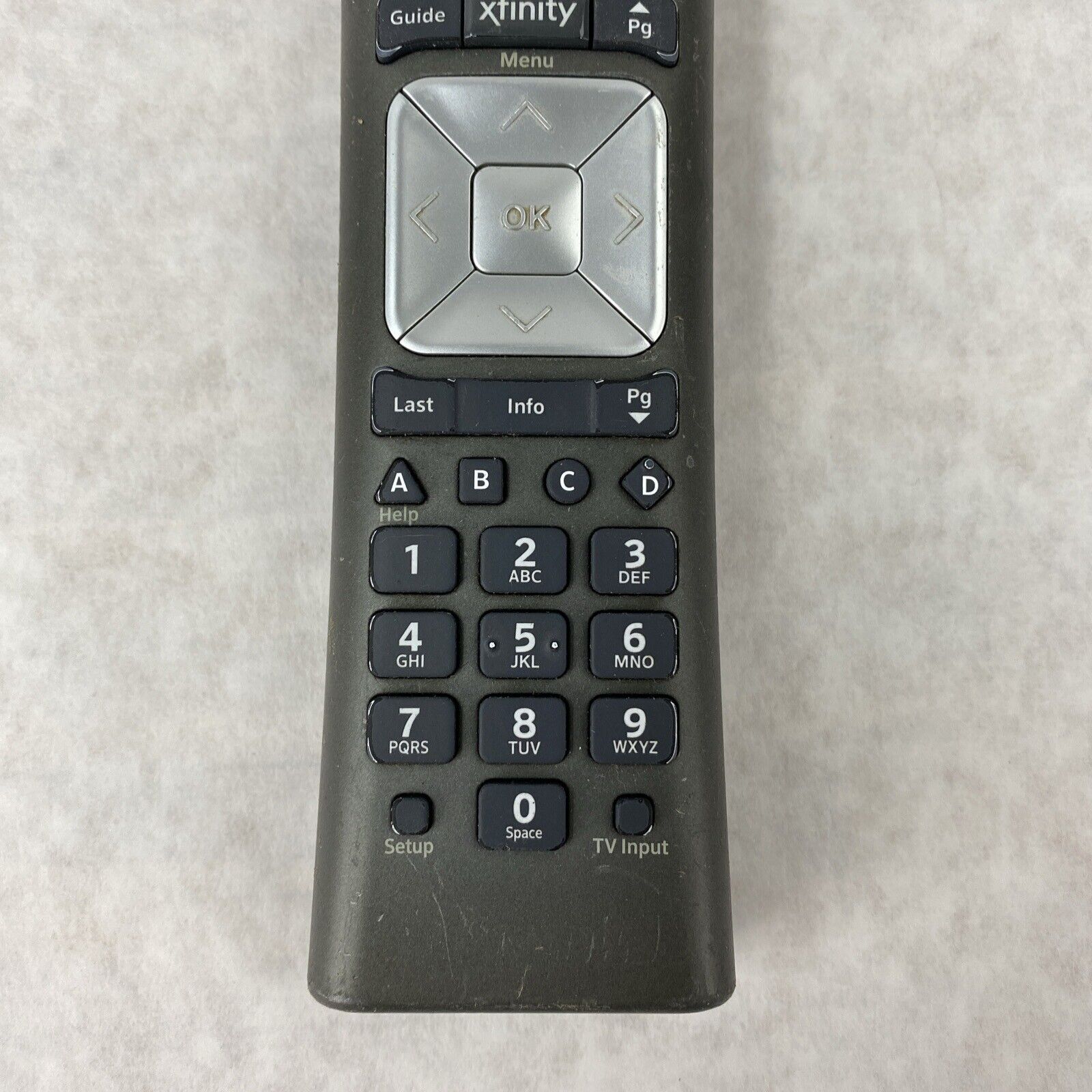 Xfinity XR11 Comcast Voice Remote Control Backlit Dark Gray Grade C