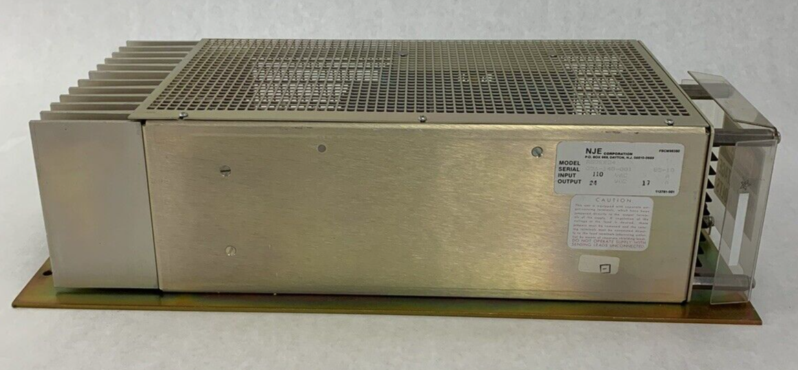 NJE Corporation RS2EE24 Power Supply