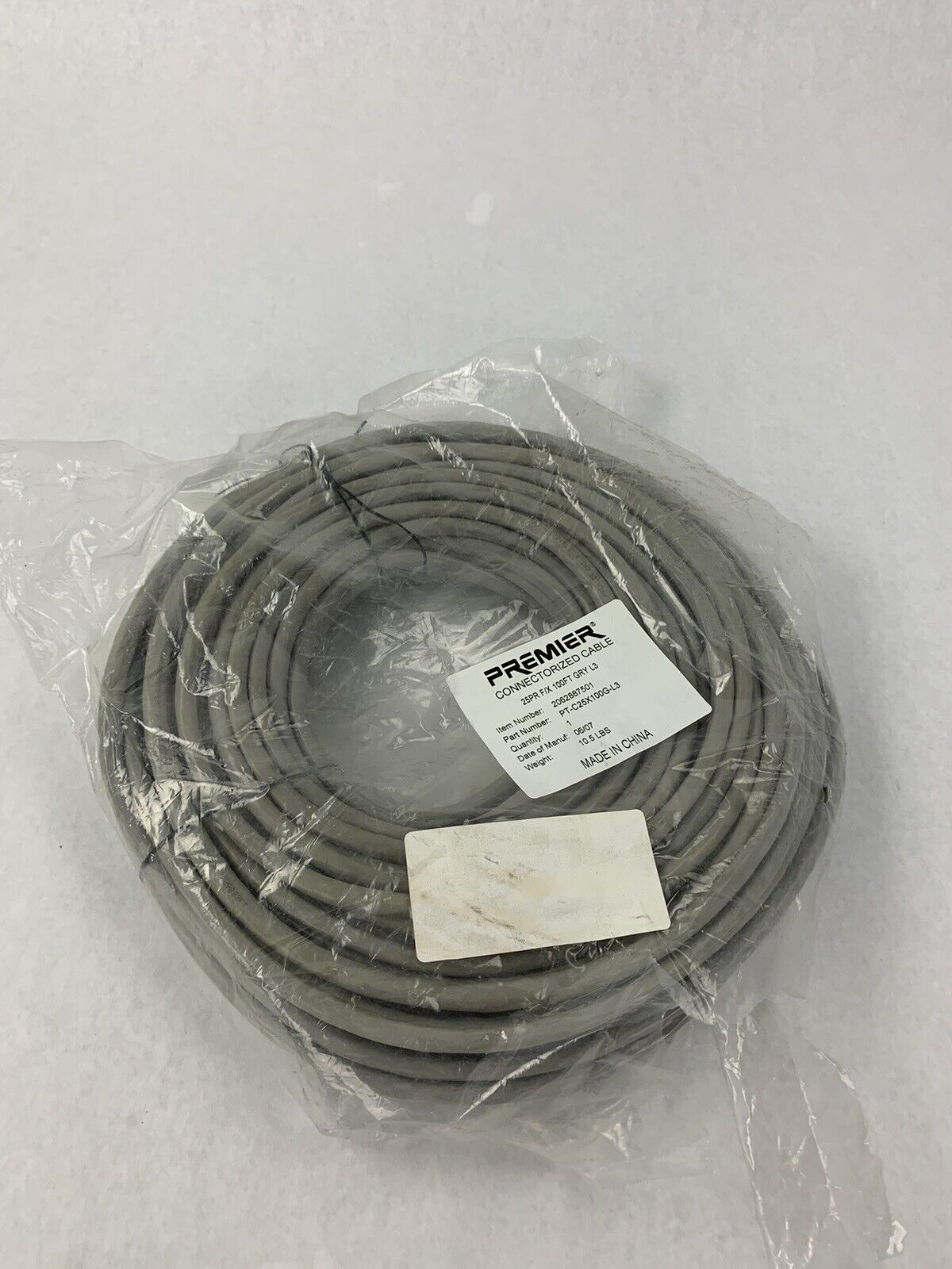 Premier PT-C25X100G-L3 2062887501 25pr F/X 100FT