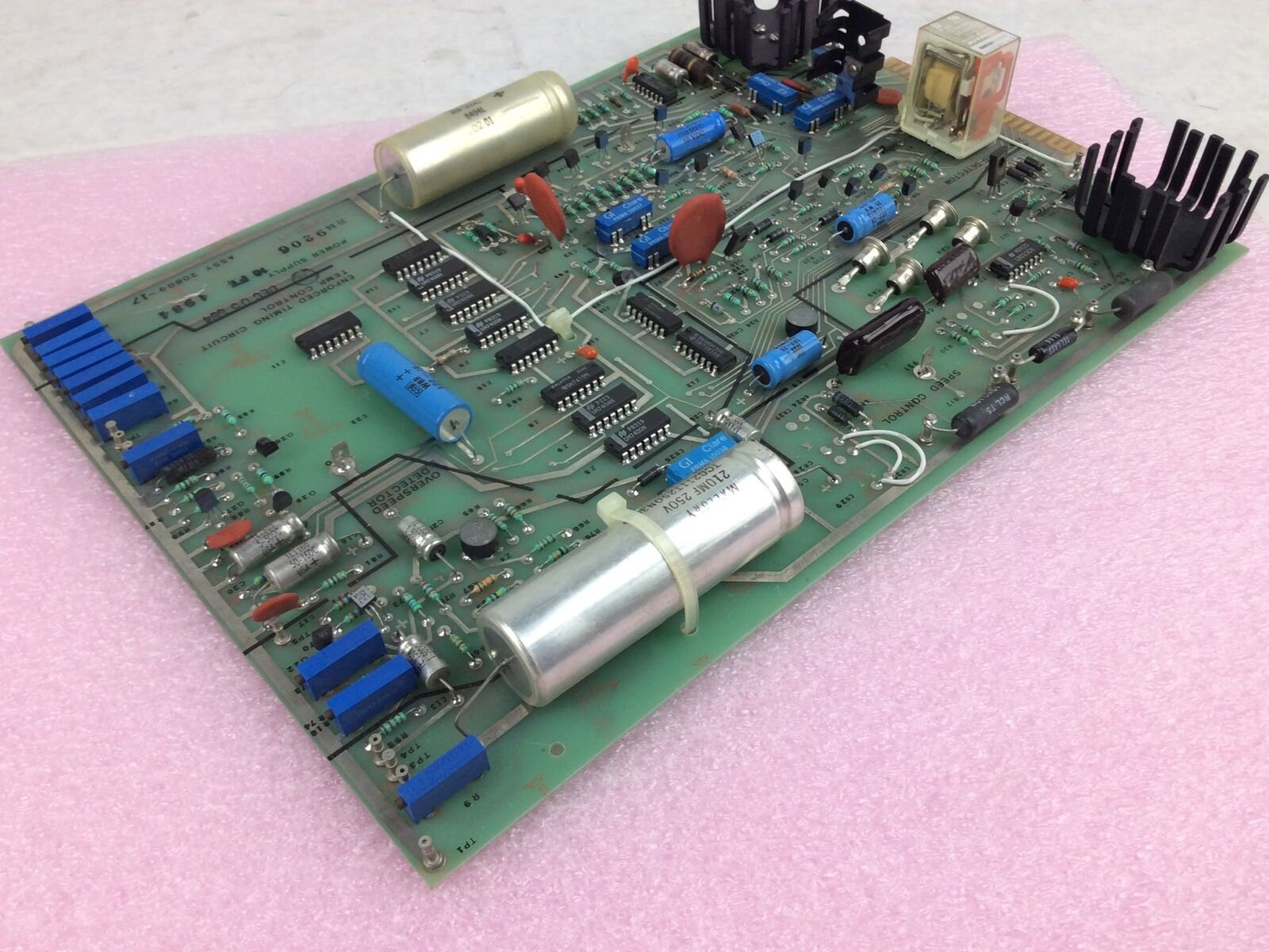 Sorvall - Enforced Timing Circuit - Power Supply - F20808-4 - Assy 20809-17