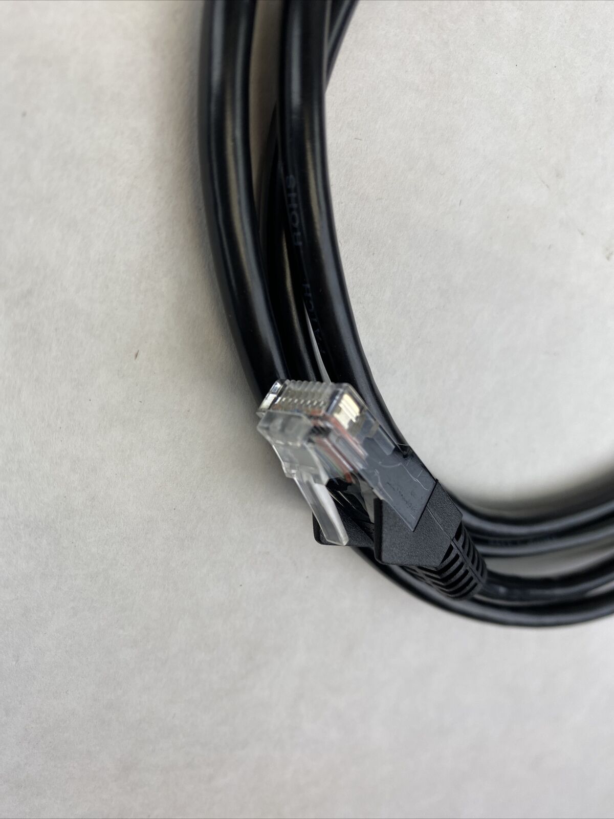 Lot of 5 Tripp Lite N001-005-BK Cat5e 350MHz Snagless cables (RJ45 M/M) 5ft