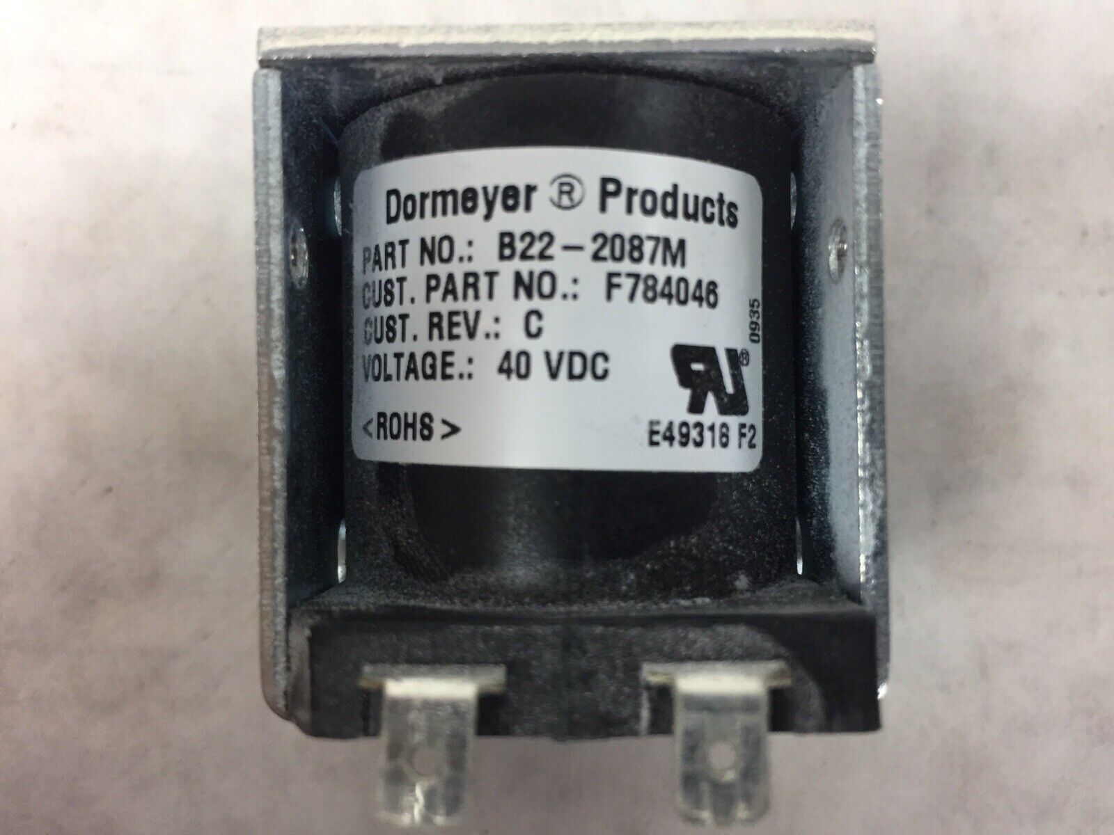 Dormeyer B22-2087M 10V DC Piston