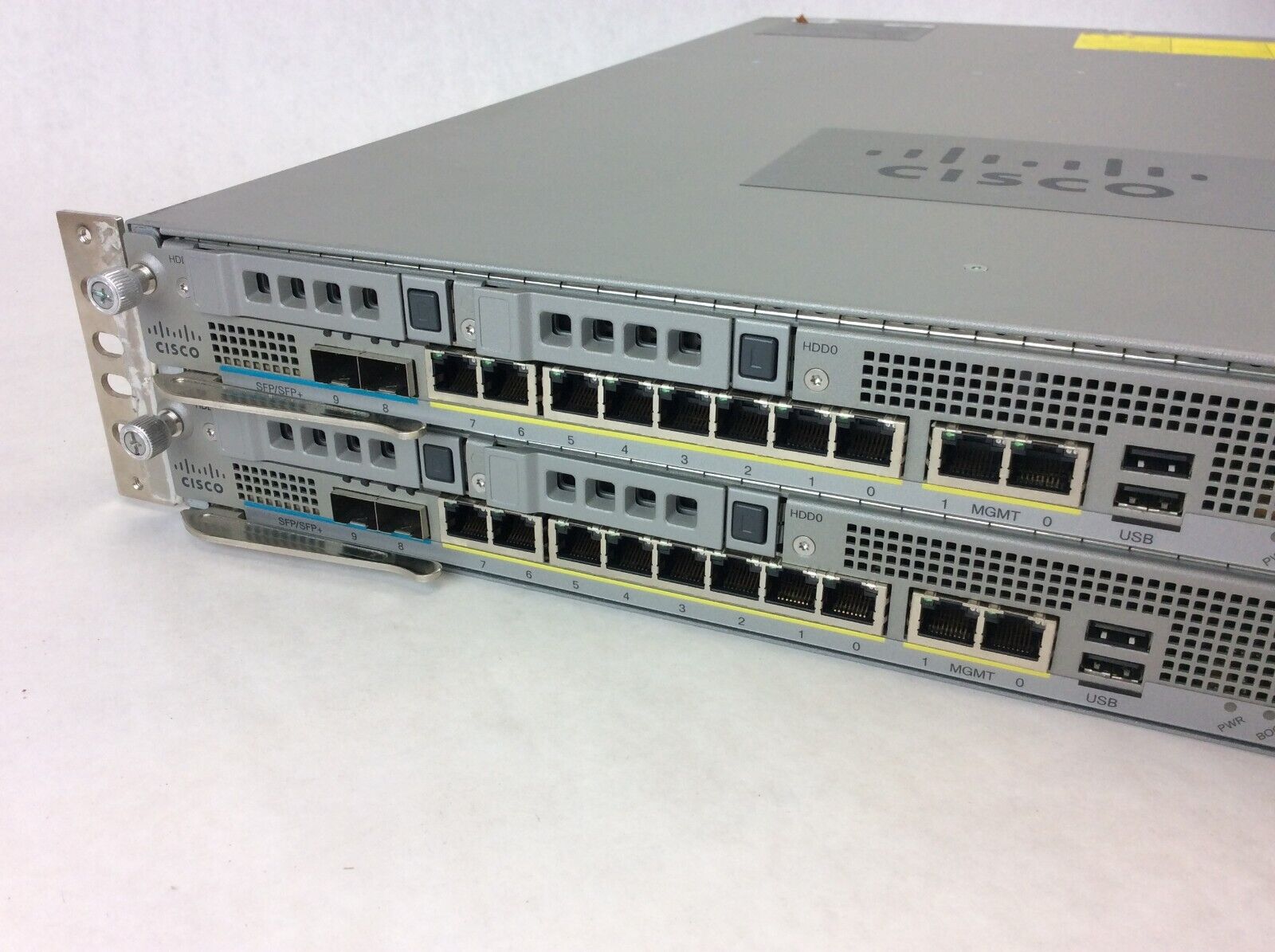 Cisco ASA 5585-X 8-Port GbE Firewall Security Appliance w/ 2 5580-X SSP-10