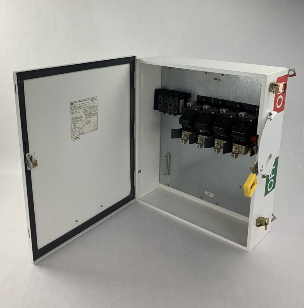 GE Solar Duty Safety Switch TSN4634J 100A 600 VDC