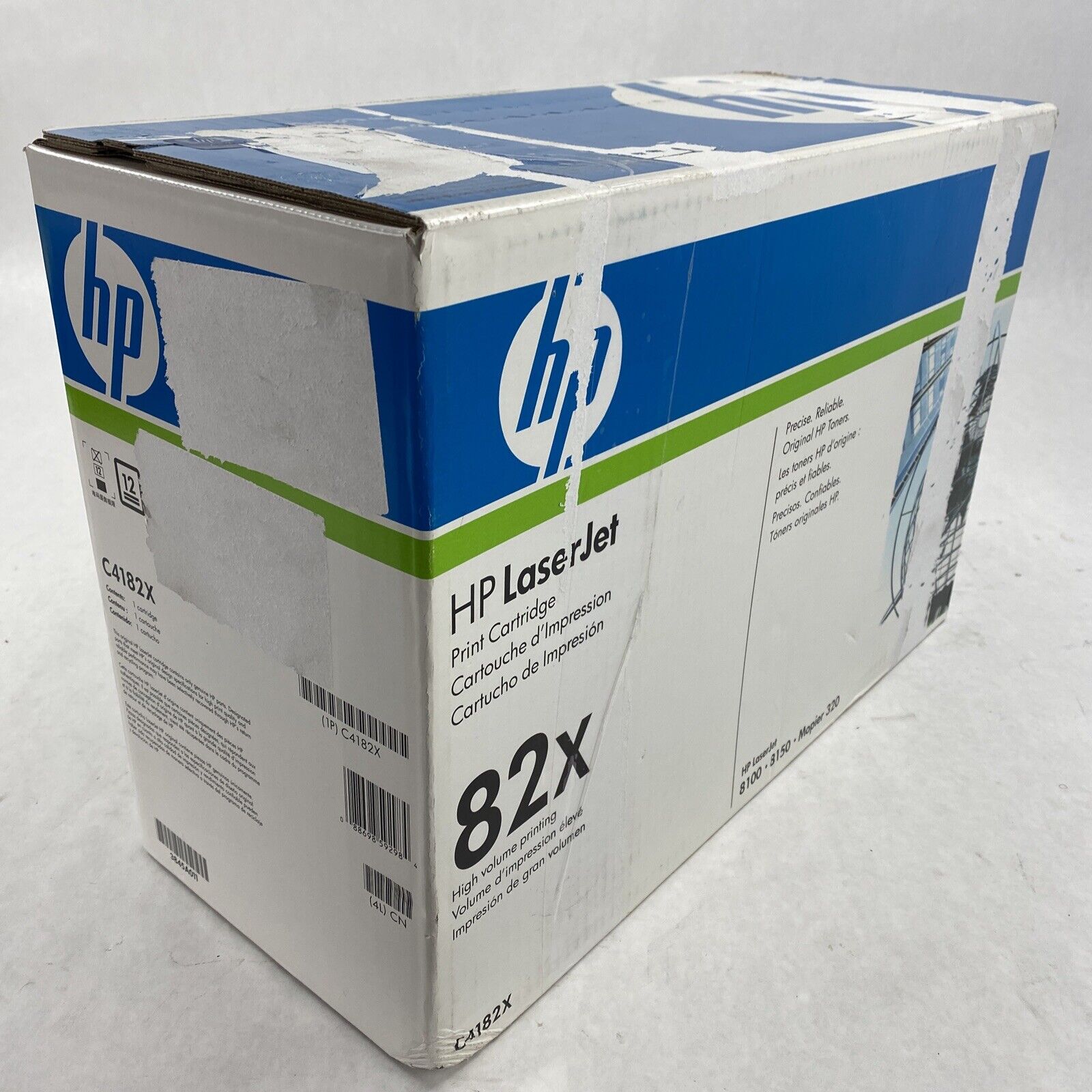 HP C4182X LaserJet 82X Toner Print Cartridge Black SEALED 2008