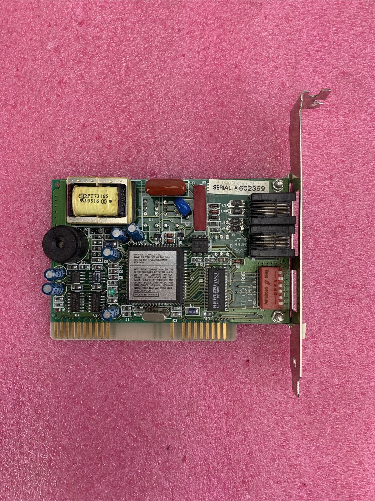 Logicode Technology Inc Data/Fax/Modem Card 1414HV-R