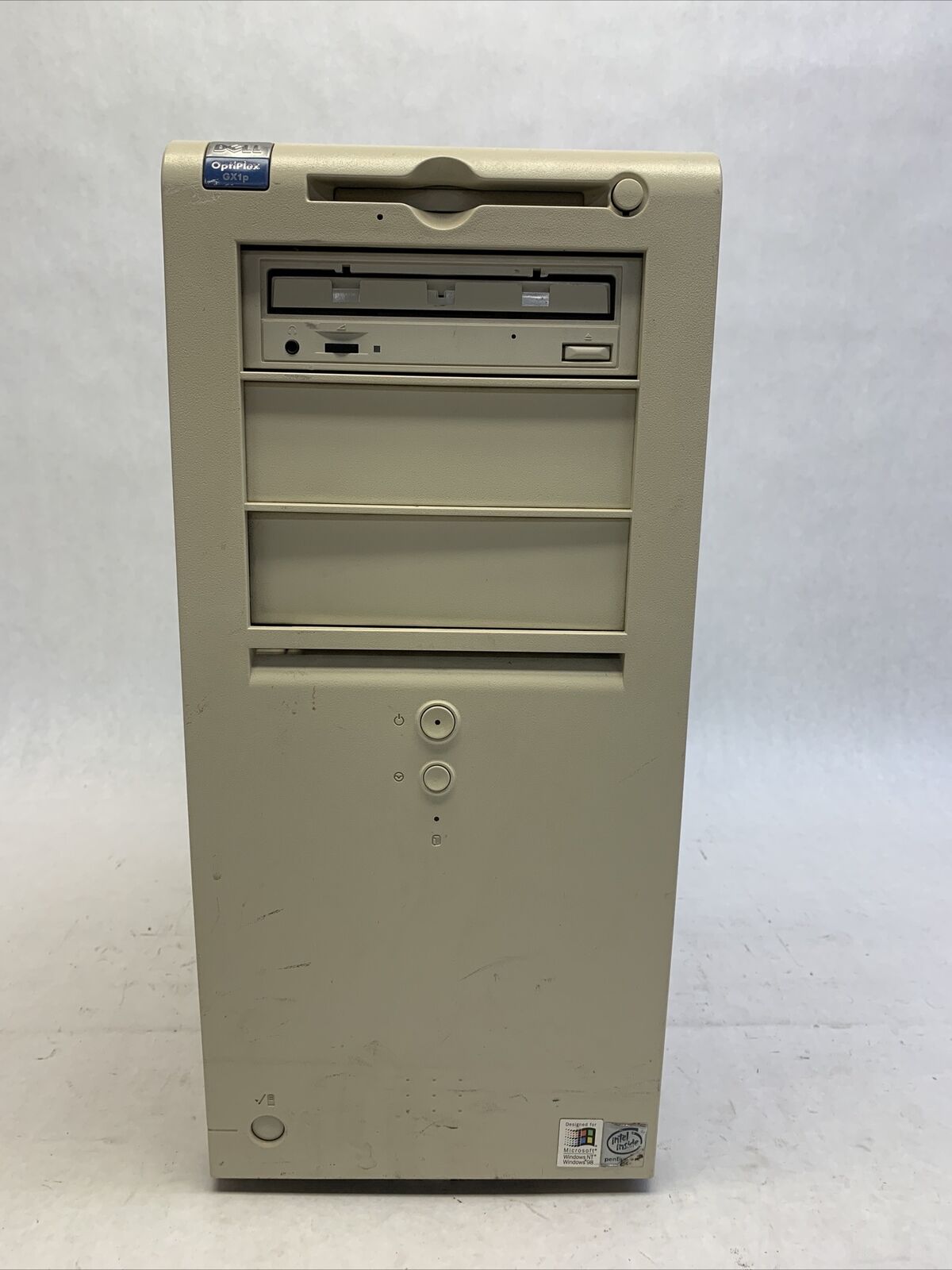 Rare Dell Optiplex GX1p MT Intel Pentium III 500MHz 128MB RAM No HDD No OS