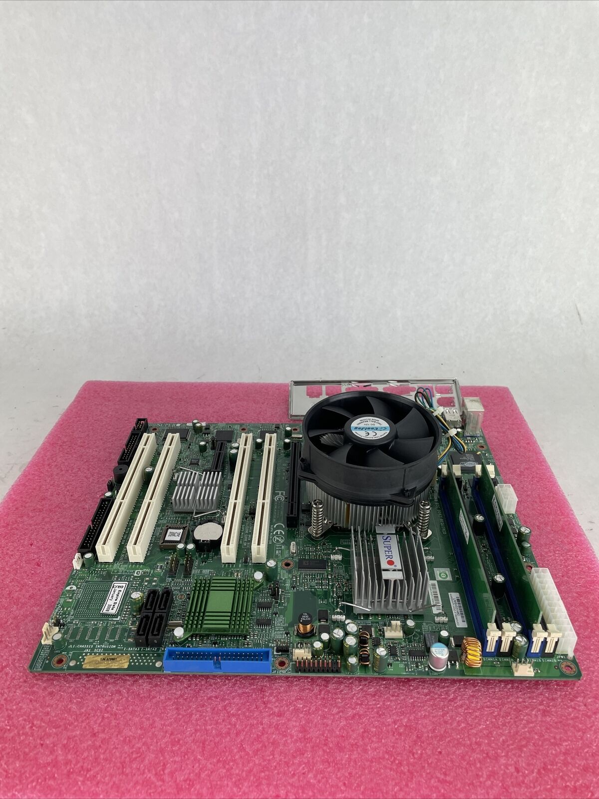 SuperMicro PDSME Motherboard Intel Pentium 4 3.4GHz 512MB RAM w/Shield