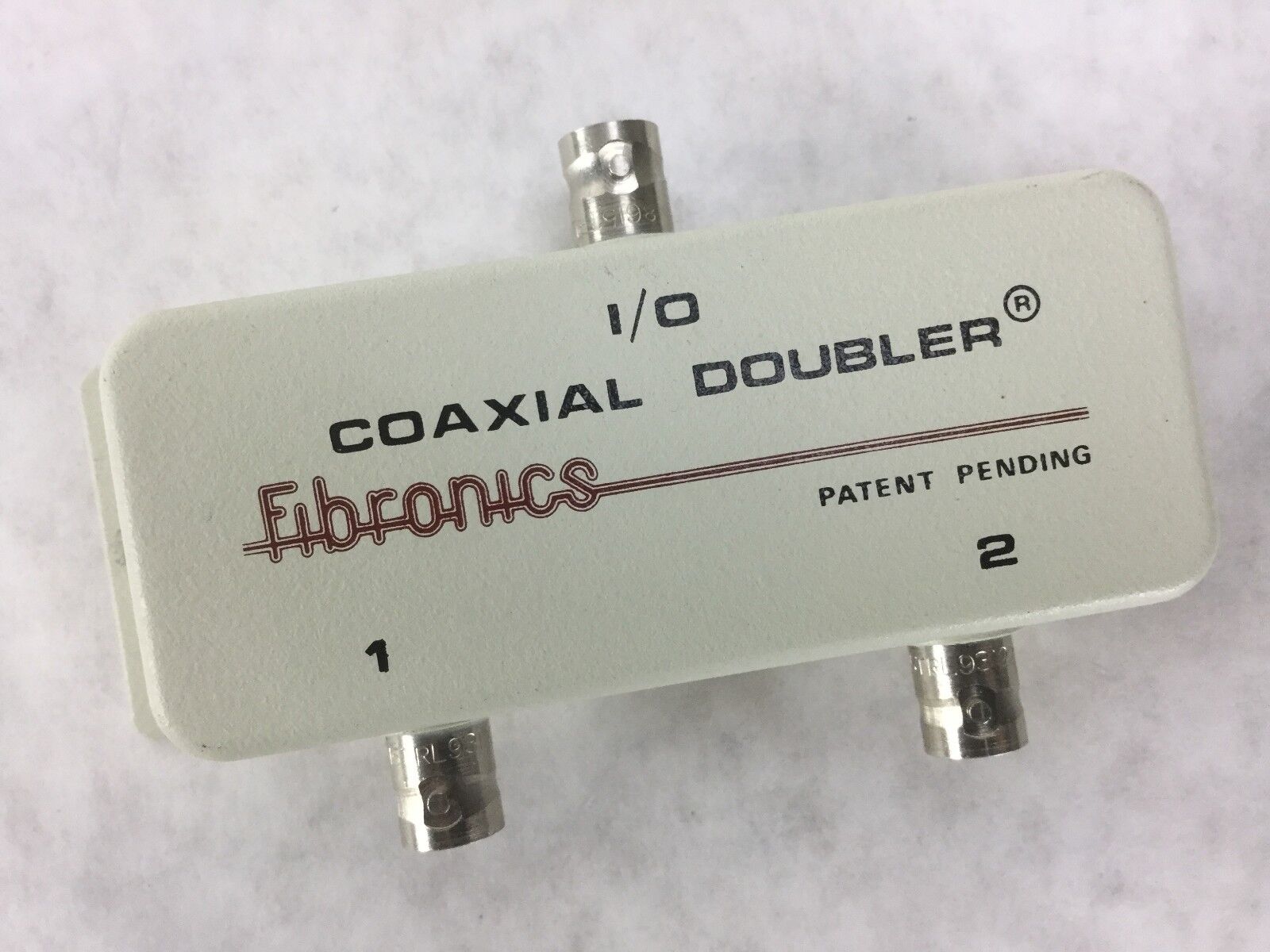 Fibronics I/O Coaxial Doubler