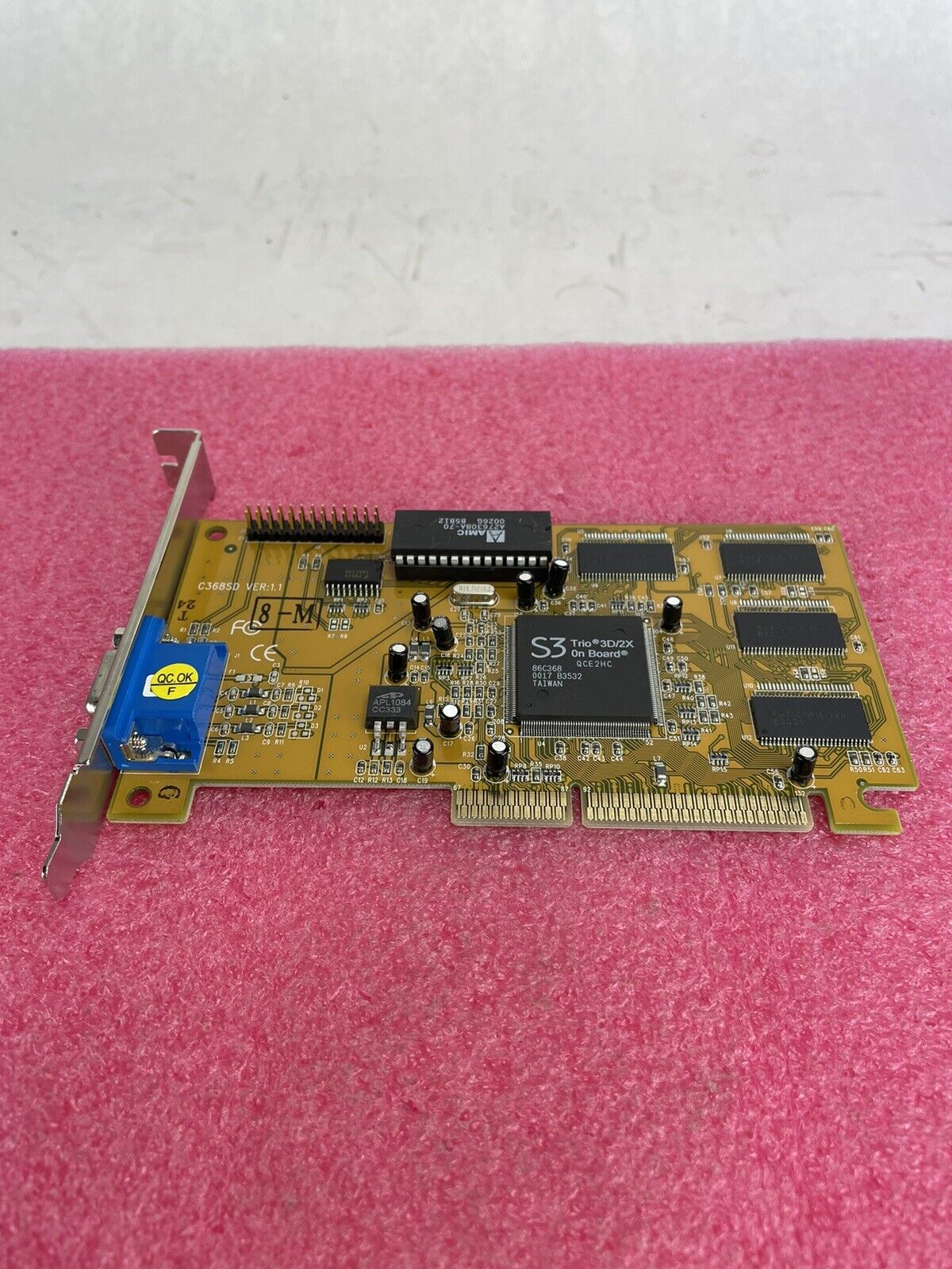 S3 Trio 3D/2X 86C368 AGP Video Card VGA