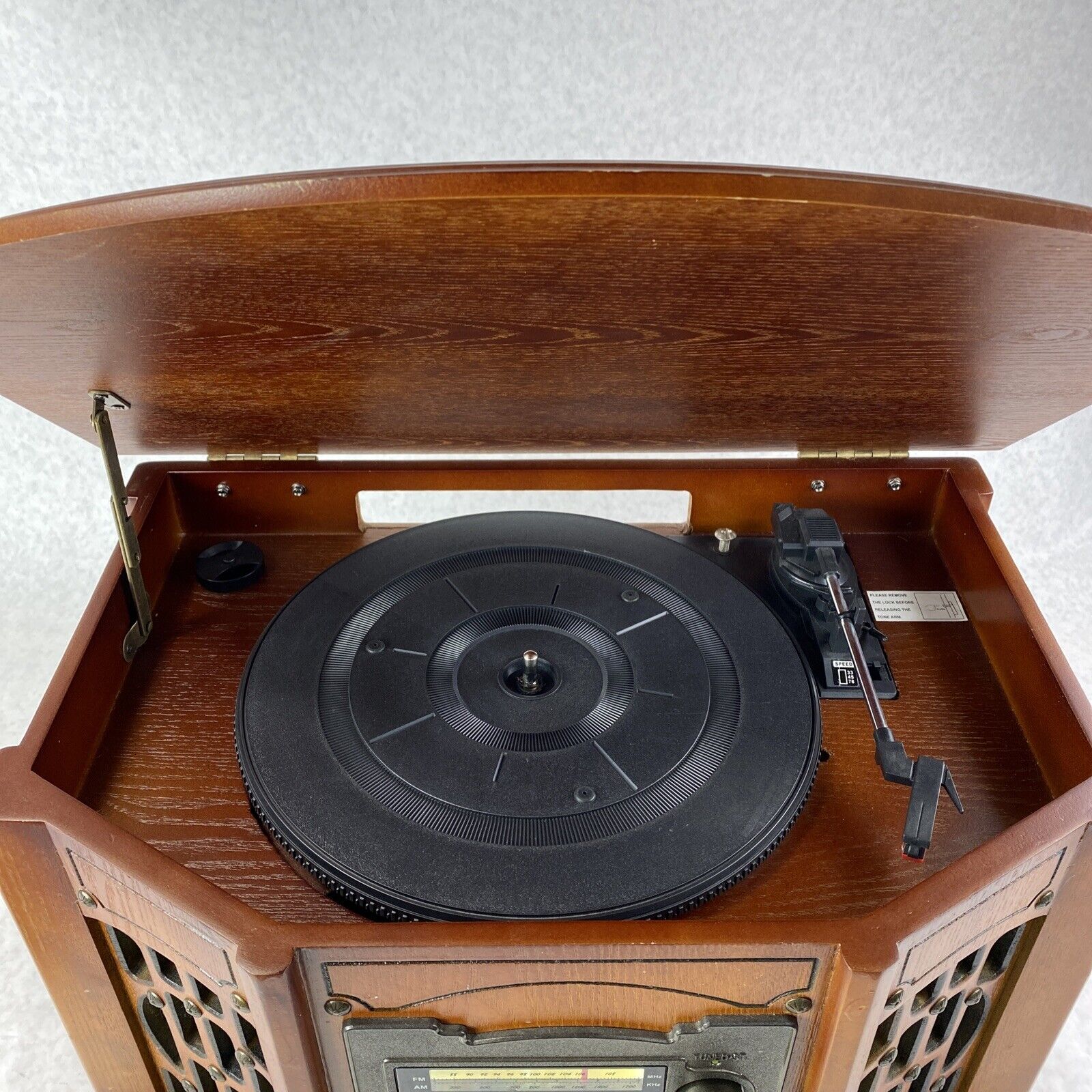 Innovative Tech ITRR-501 Wooden 5 In 1 Stereo System NEEDS REPAIR