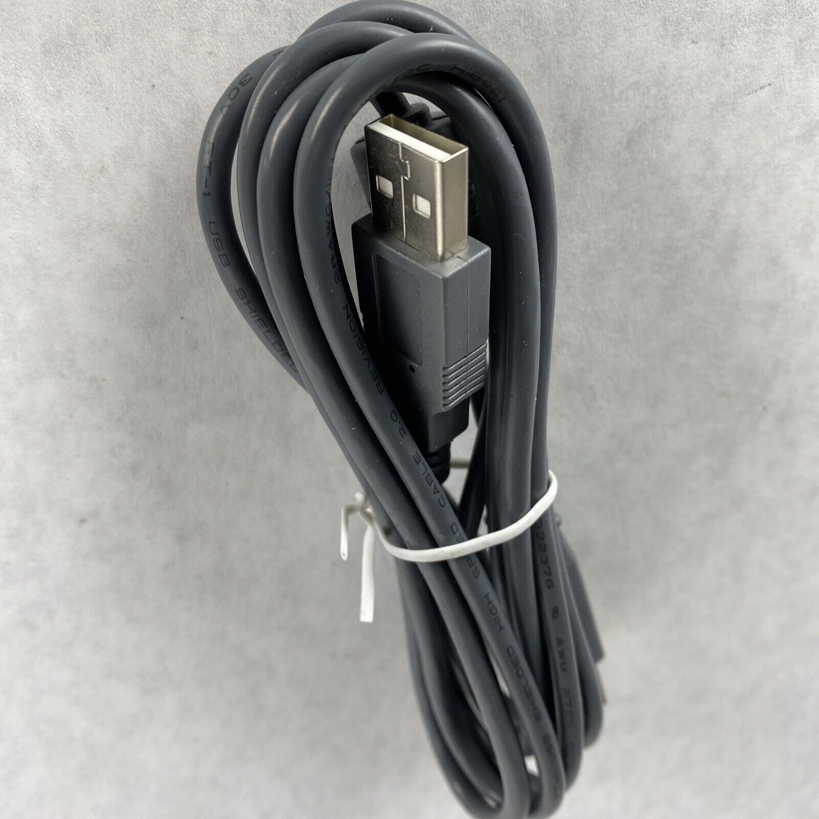 Lot( 10 ) Universal USB-A to USB-B 2.0 Gray 5ft Cable for Printer Scanner