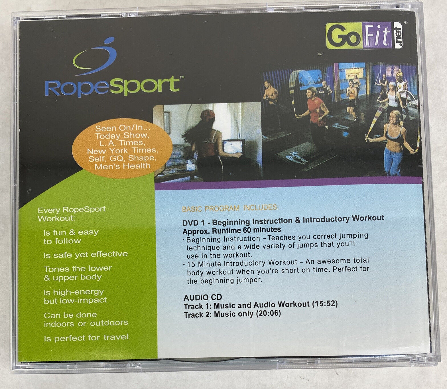 RopeSport Basic Program DVD and music CD