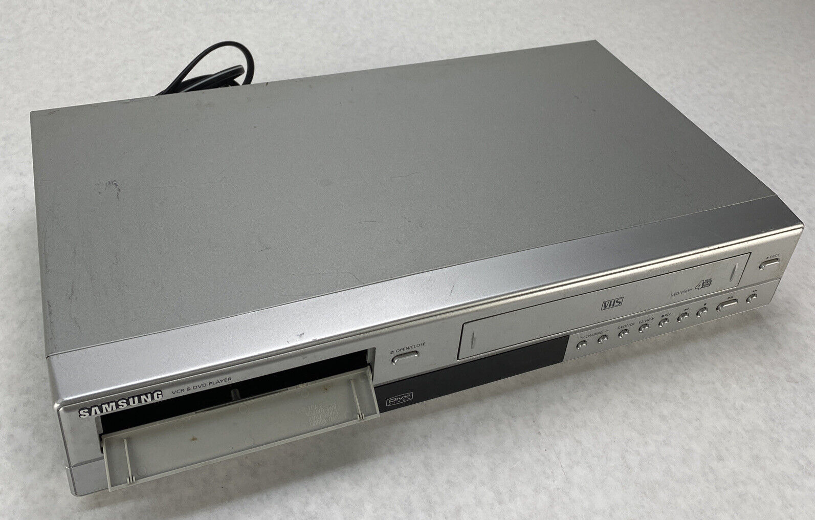 Samsung DVD-V5650 VCR/DVD Combo Player 4 Head Hi-Fi No Remote FOR PARTS