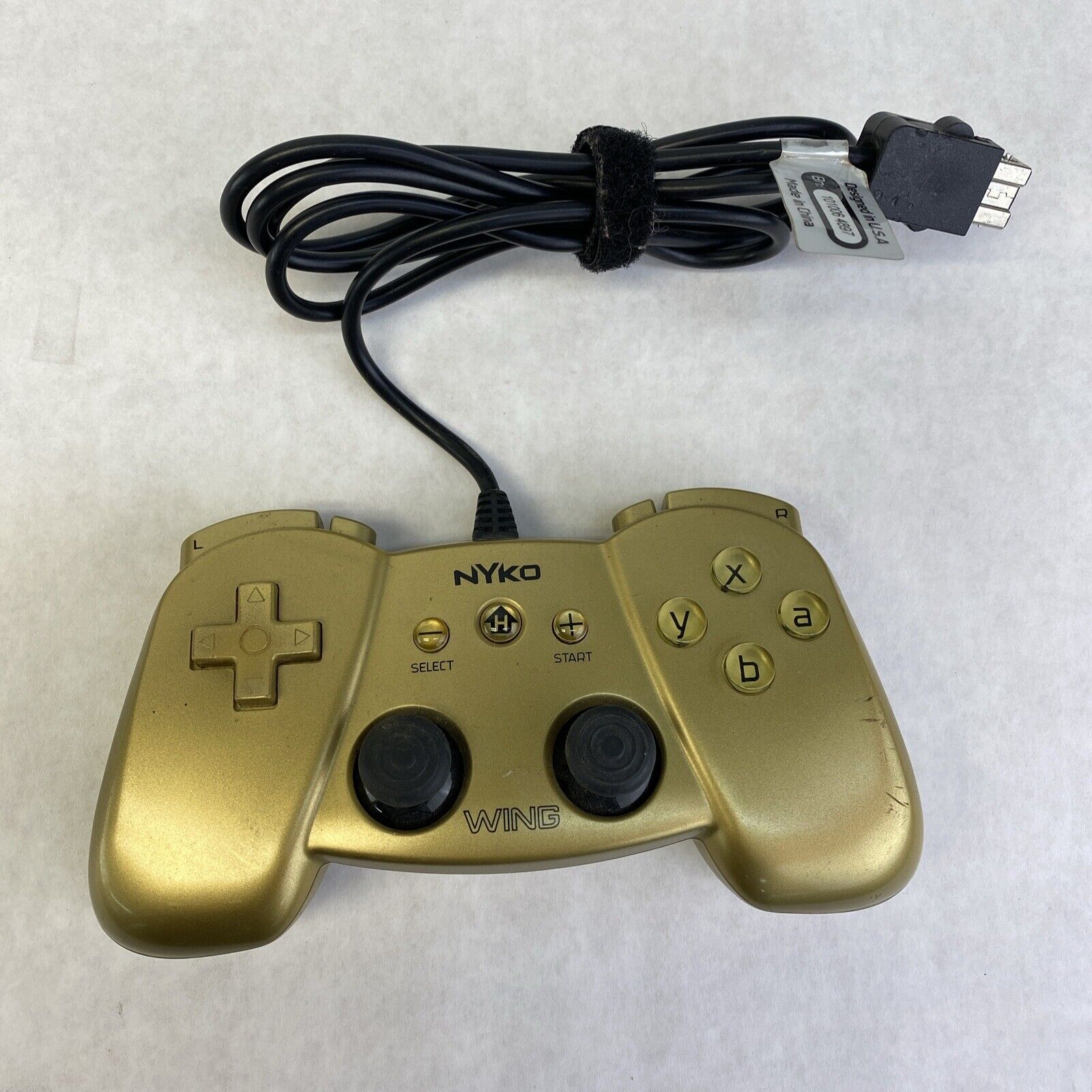 Nyko 87029-E14 Wii Wing Controller Gold Replacement NO Perfect Shot Pistol