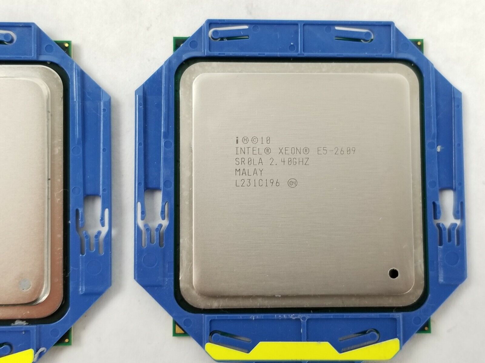 Matching Pair Intel Xeon E5-2609 SR0LA 2.40GHz Quad Core LGA2011 CPU