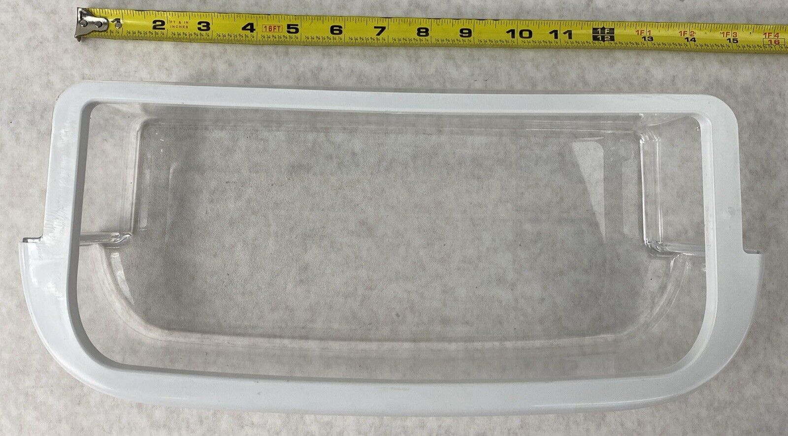 Maytag MSF22C2EXM01 Clear Refrigerator Fridge Door Bin Shelf Tray 11.75x5x3"