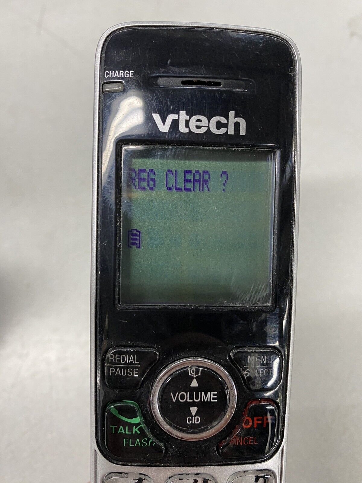 Vtech CS6649-2 Handset Telephone Phone with Charging Base