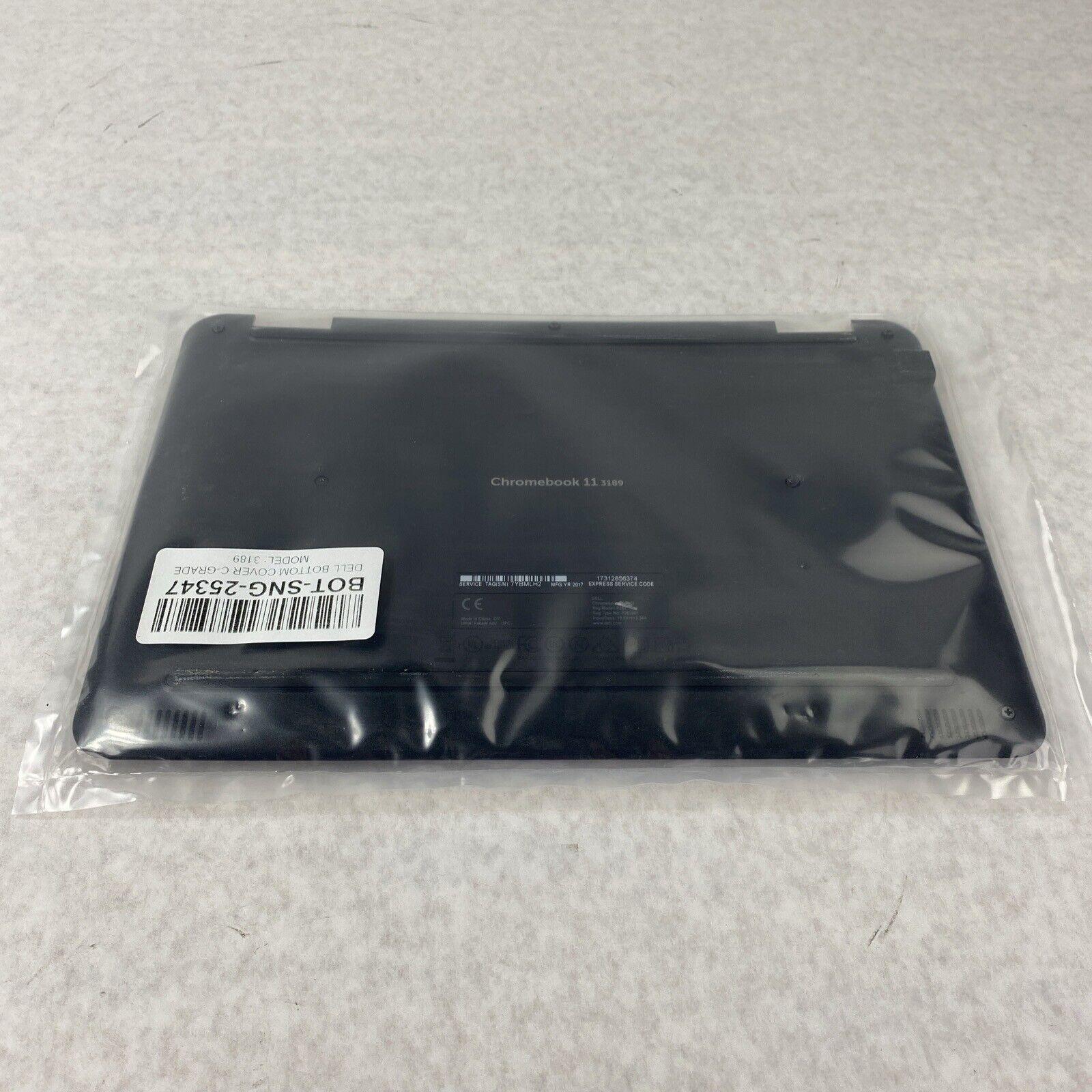 Dell YK5CX Chromebook 3189 Bottom Cover Assembly Black P26T F464W