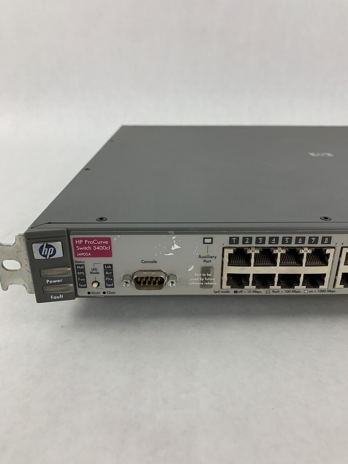 HP ProCurve 3400cl J4905A  Network Managed Switch