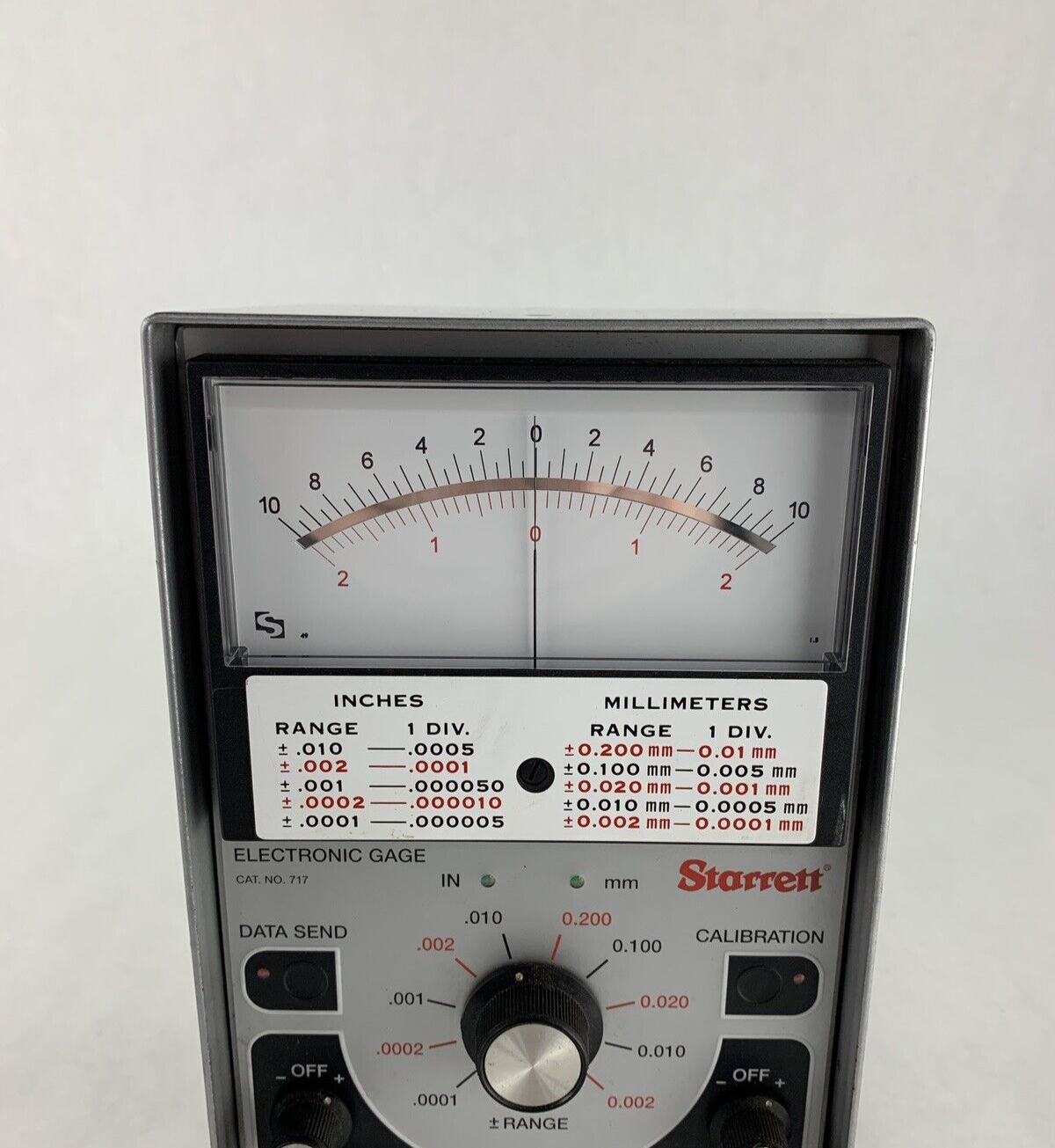 Starrett 717 Gage Amplifiers Power Tested