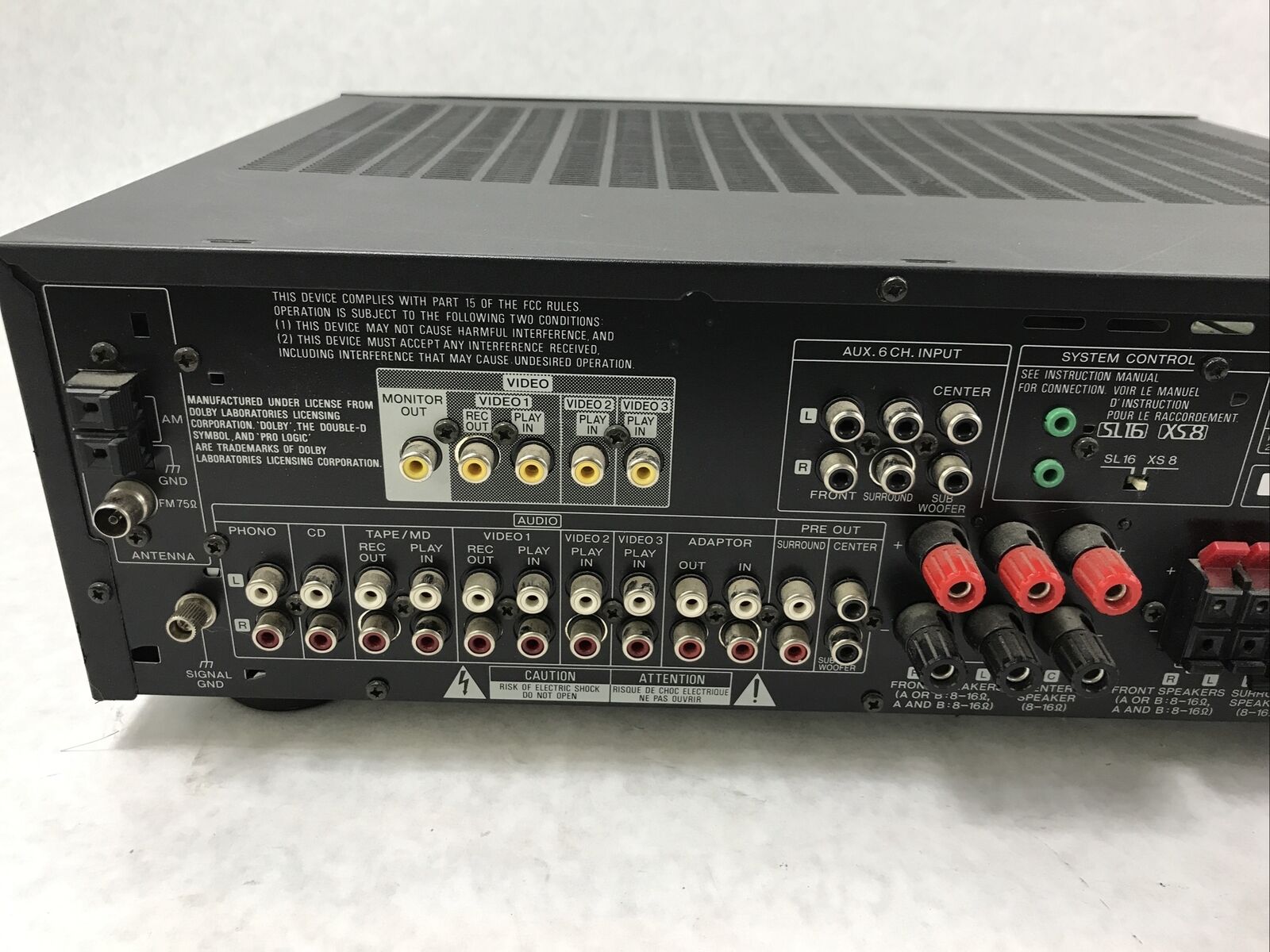 Store Kenwood A/V surround receiver. 1080 vr