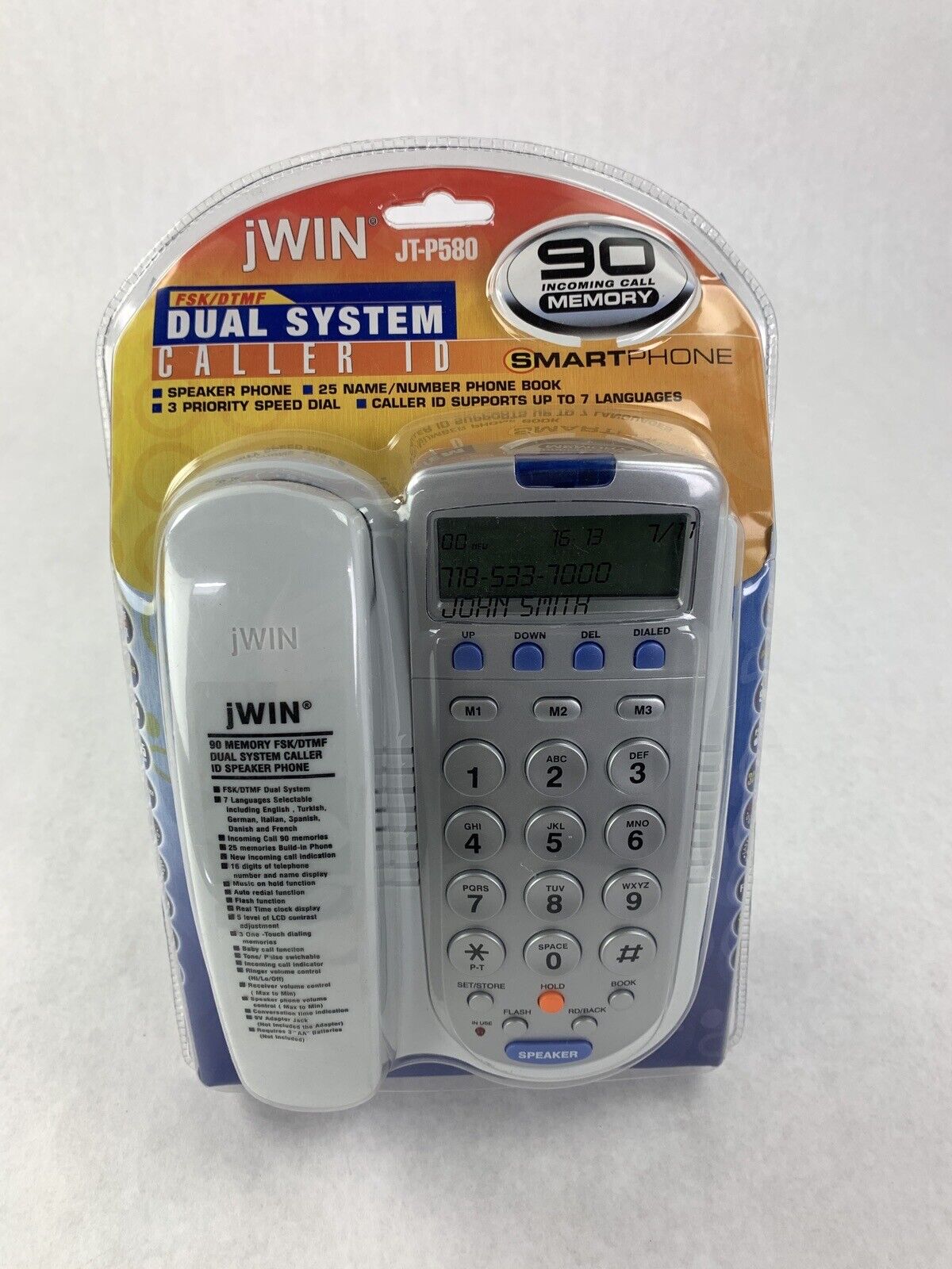 New JWIN JT-P580 Dual System Speaker Phone