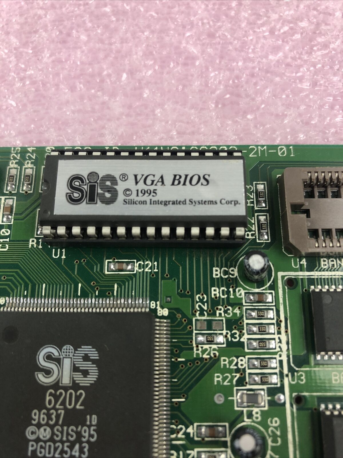 Silicon Integrated 6202-02C WG-1210P Rev.A1 VGA Video Card