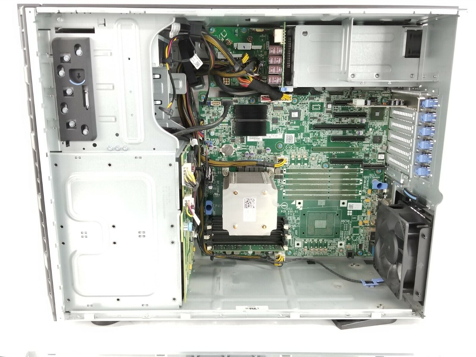 DELL PowerEdge T320 Xeon E5-2403 v2 1.8GHz 16GB 500GBx2台(SATA3.5インチ  RAID1構成) DVD-ROM PERC H310 中古