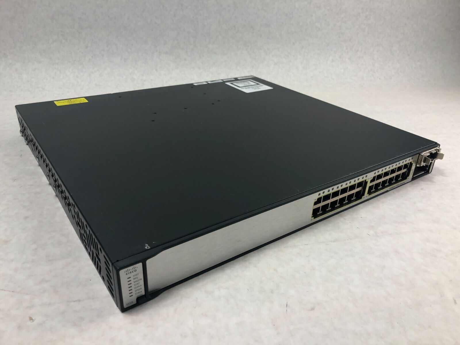 Cisco Catalyst 3750-E Series WS-C3750E-24TD-S Multi Layer Switch