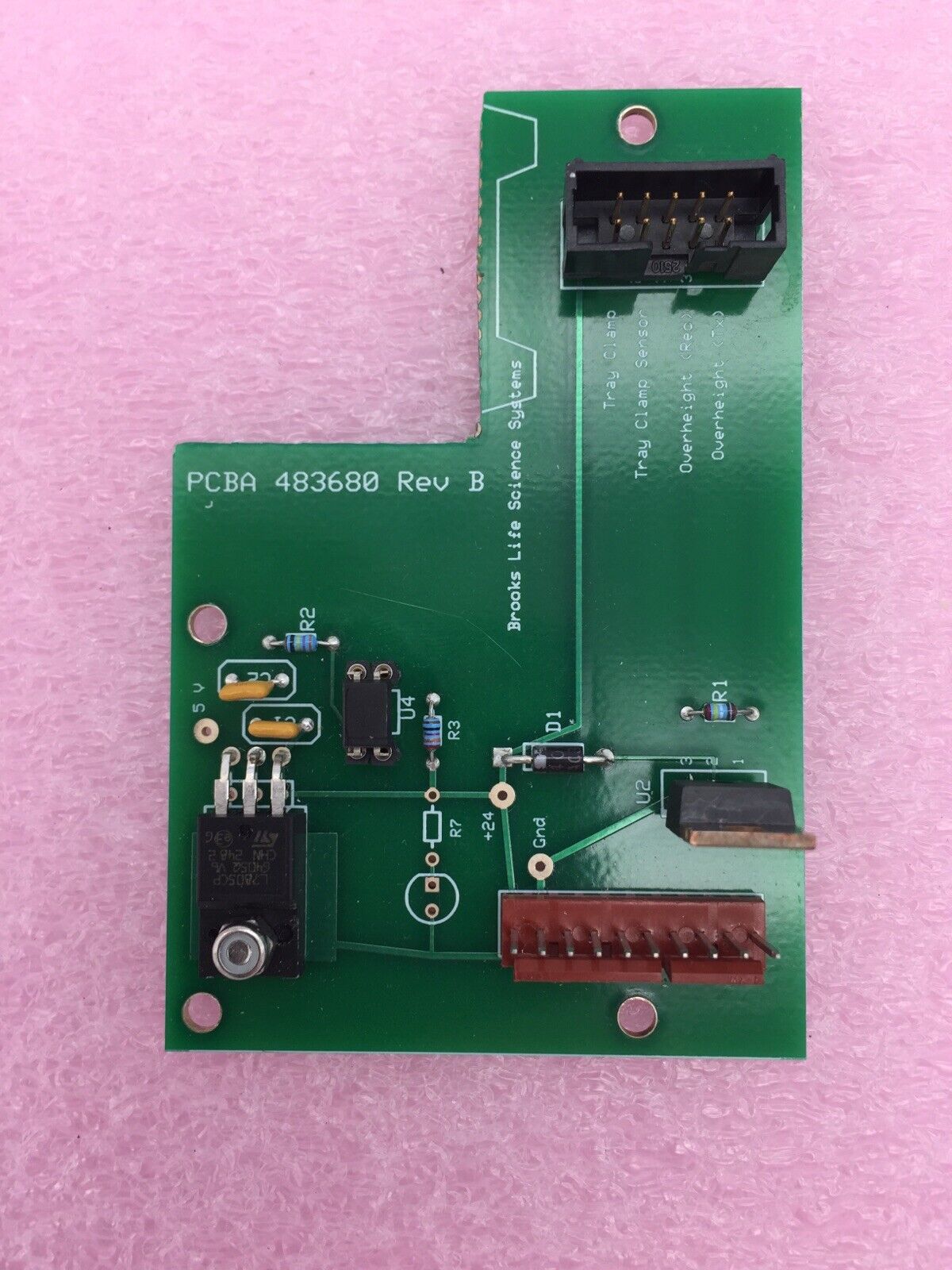 Brooks Systems 483680 PCB REV. B Replacement Board