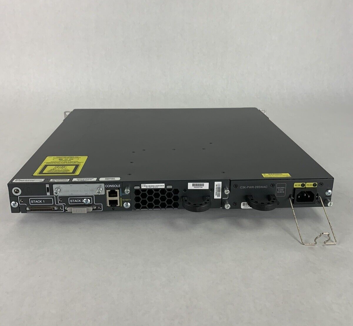 Cisco Catalyst WS-C3750E-48TD-S V03 48 Port Gigabit Managed Network Switch