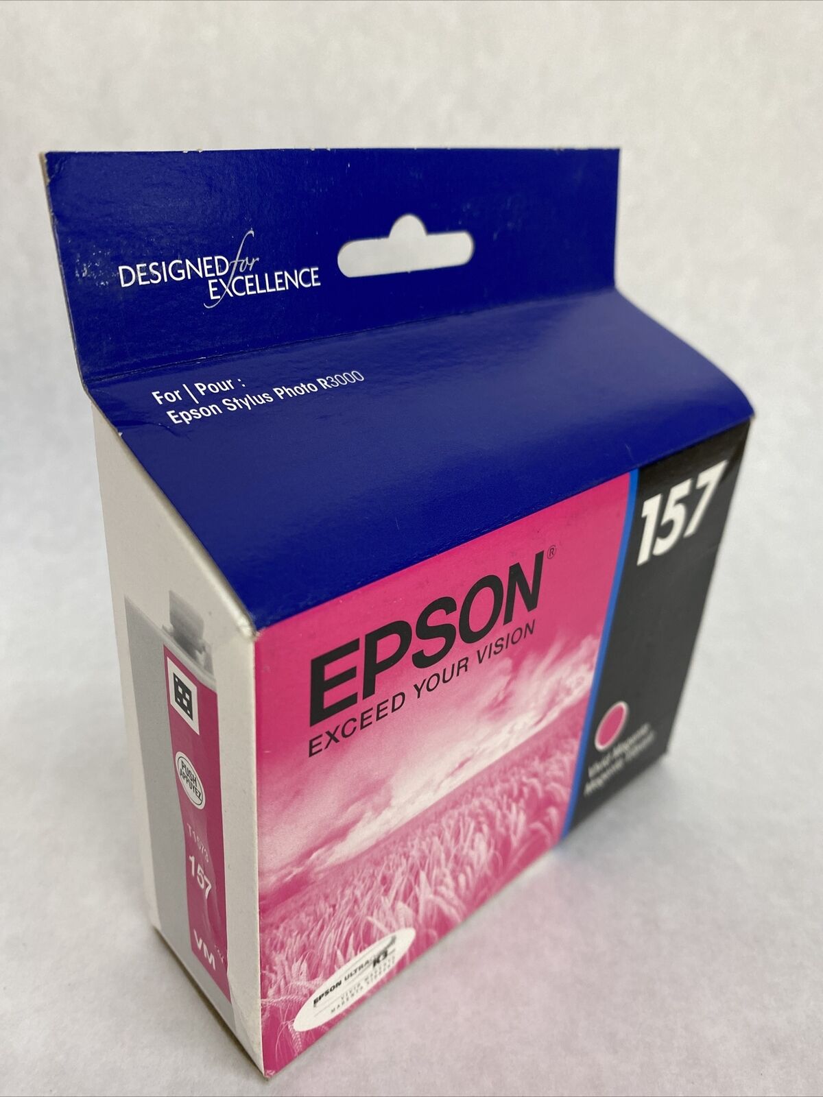 Epson T1573 Vivid Magenta 157 Photo R3000 Ink Cartridge Genuine C13T157320 2015