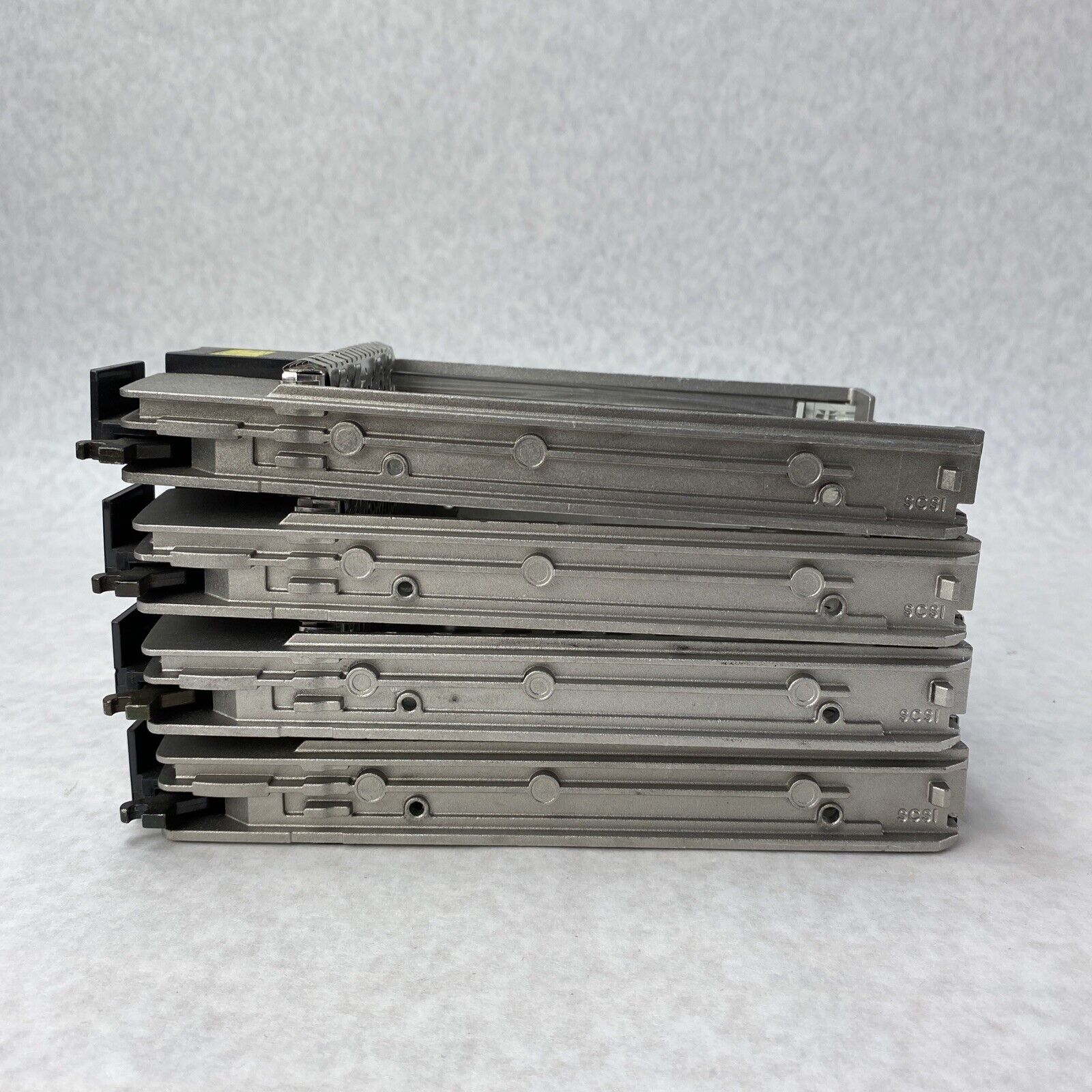 Lot of 4 HP Compaq ULTRA3 SCSI Caddy Trays