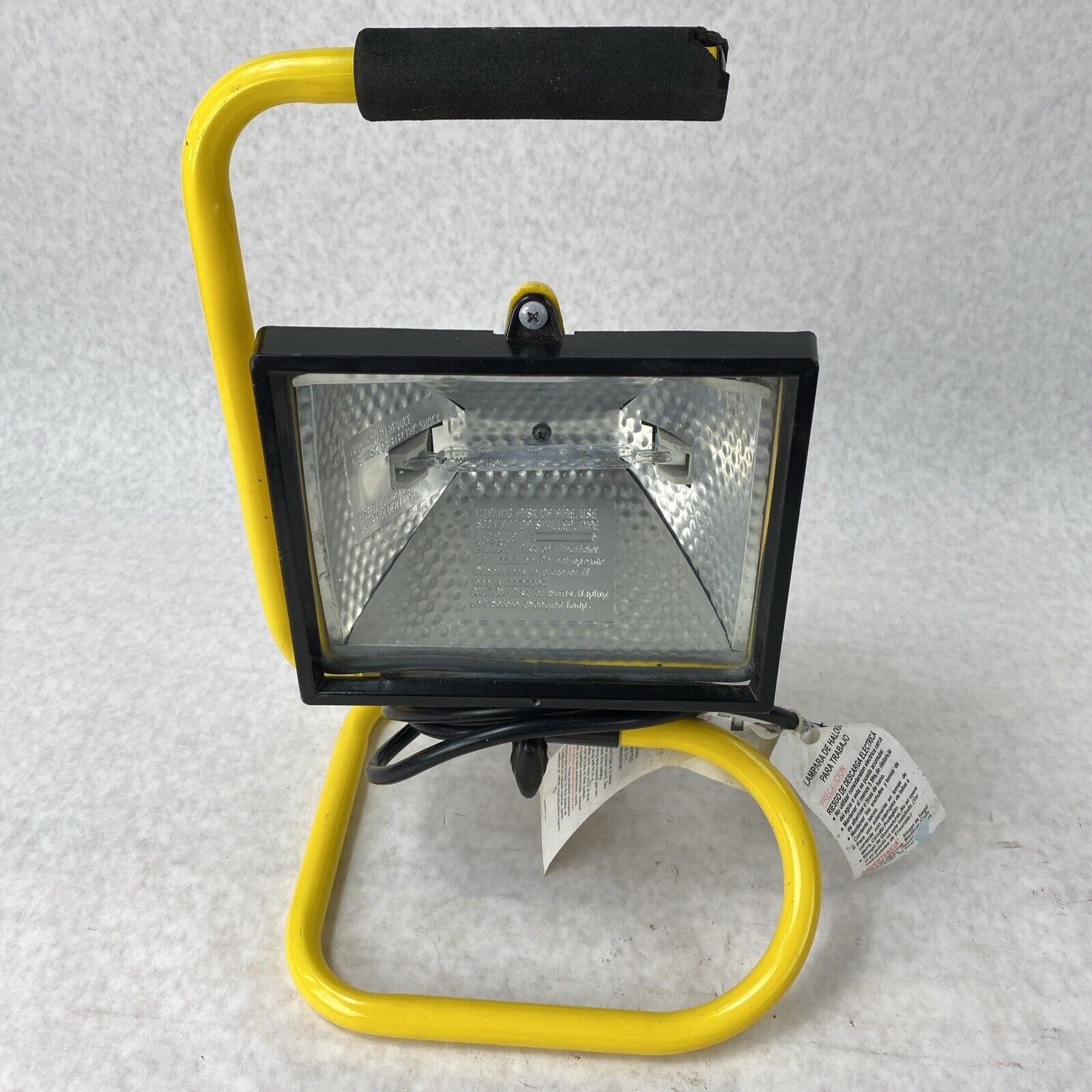 Unbranded E881598 L115212K3 500W Portable Halogen Work Light Lamp WORKS