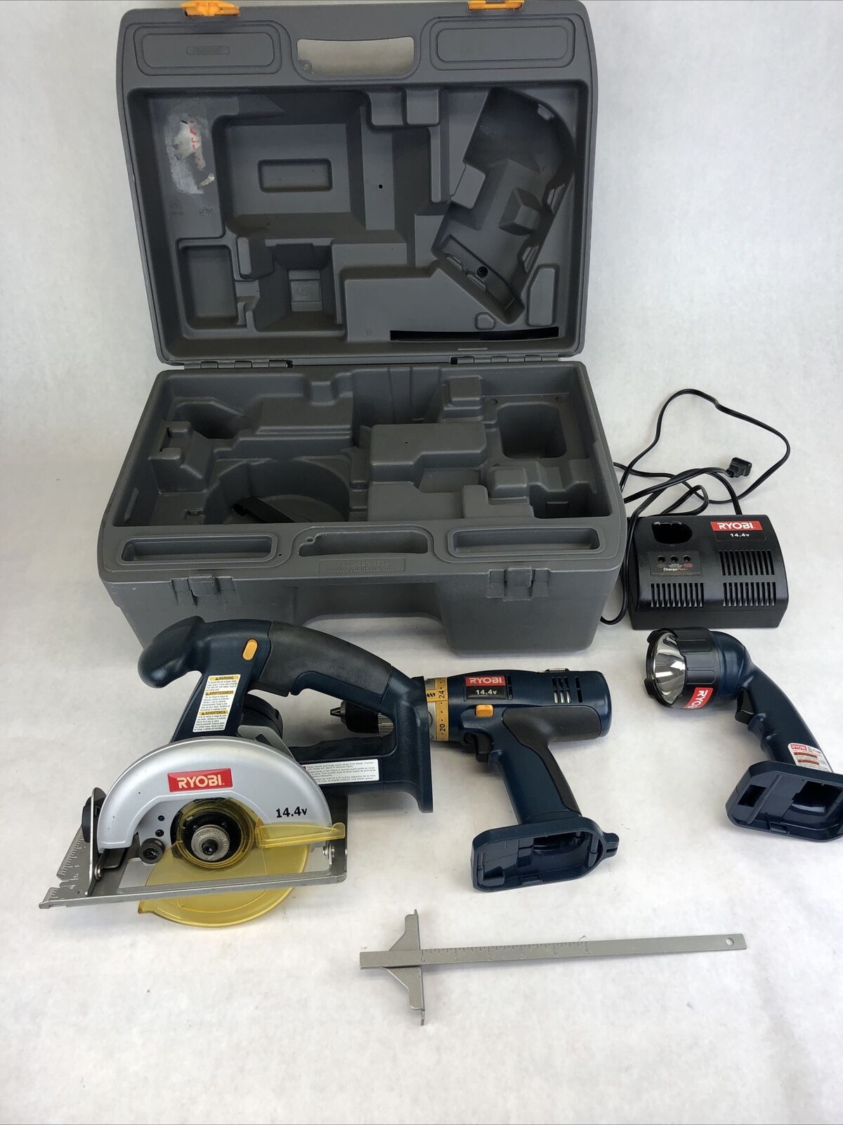 Ryobi drill saw online set